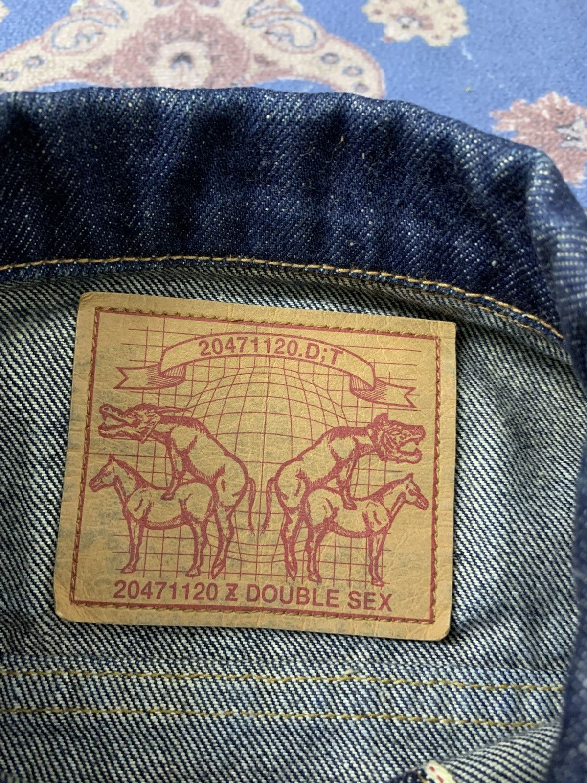 20471120 20471120 Double Sex Selvedge Denim Jacket Size US S / EU 44-46 / 1 - 6 Thumbnail