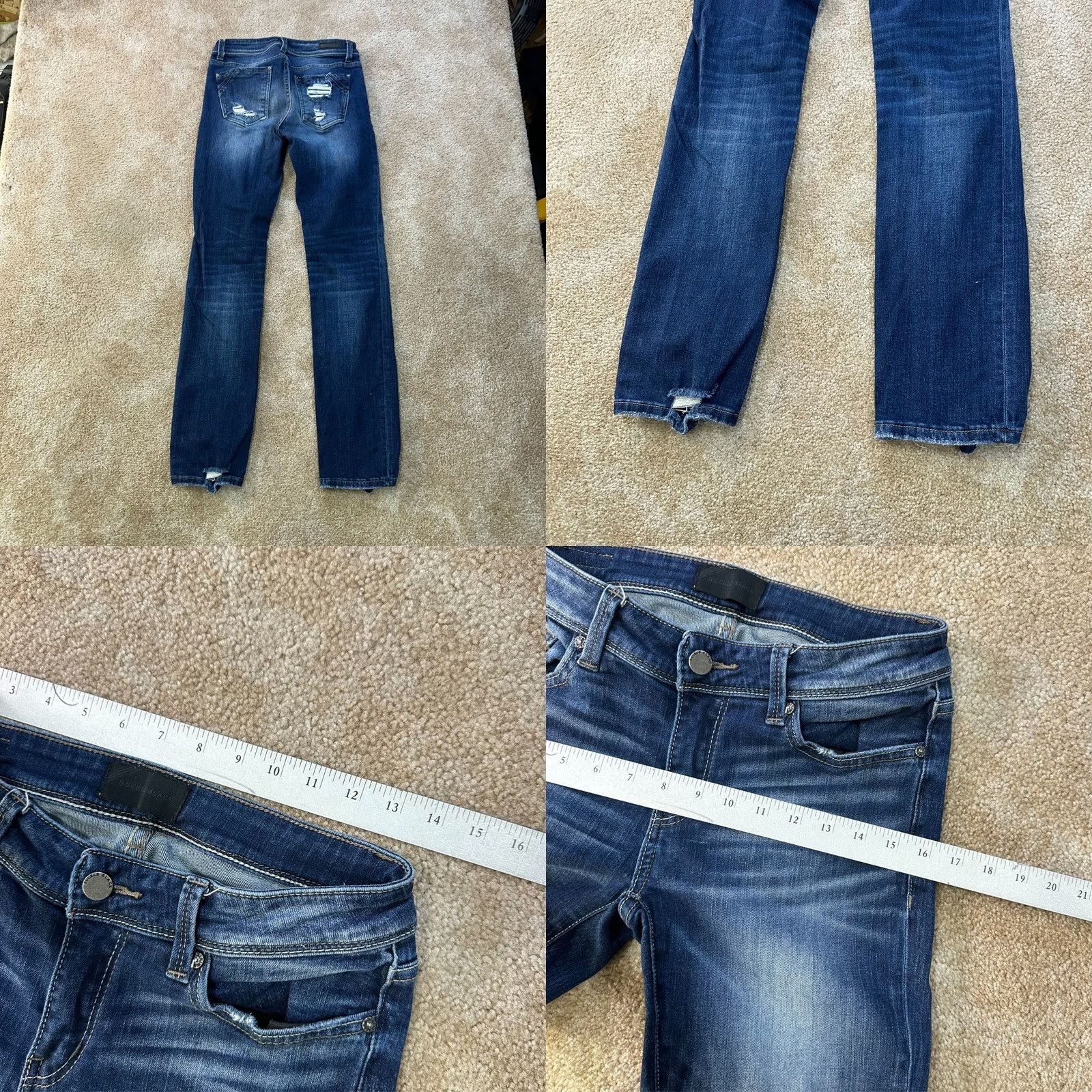 Buckle Black Buckle Black Jeans Women 26x32 Blue Denim Mid Rise 5-Pocket Stretch Bootcut Regular Size Type Jeans Waist 26 in Blues Womens Size 26" / US 2 / IT 38 - 8 Thumbnail
