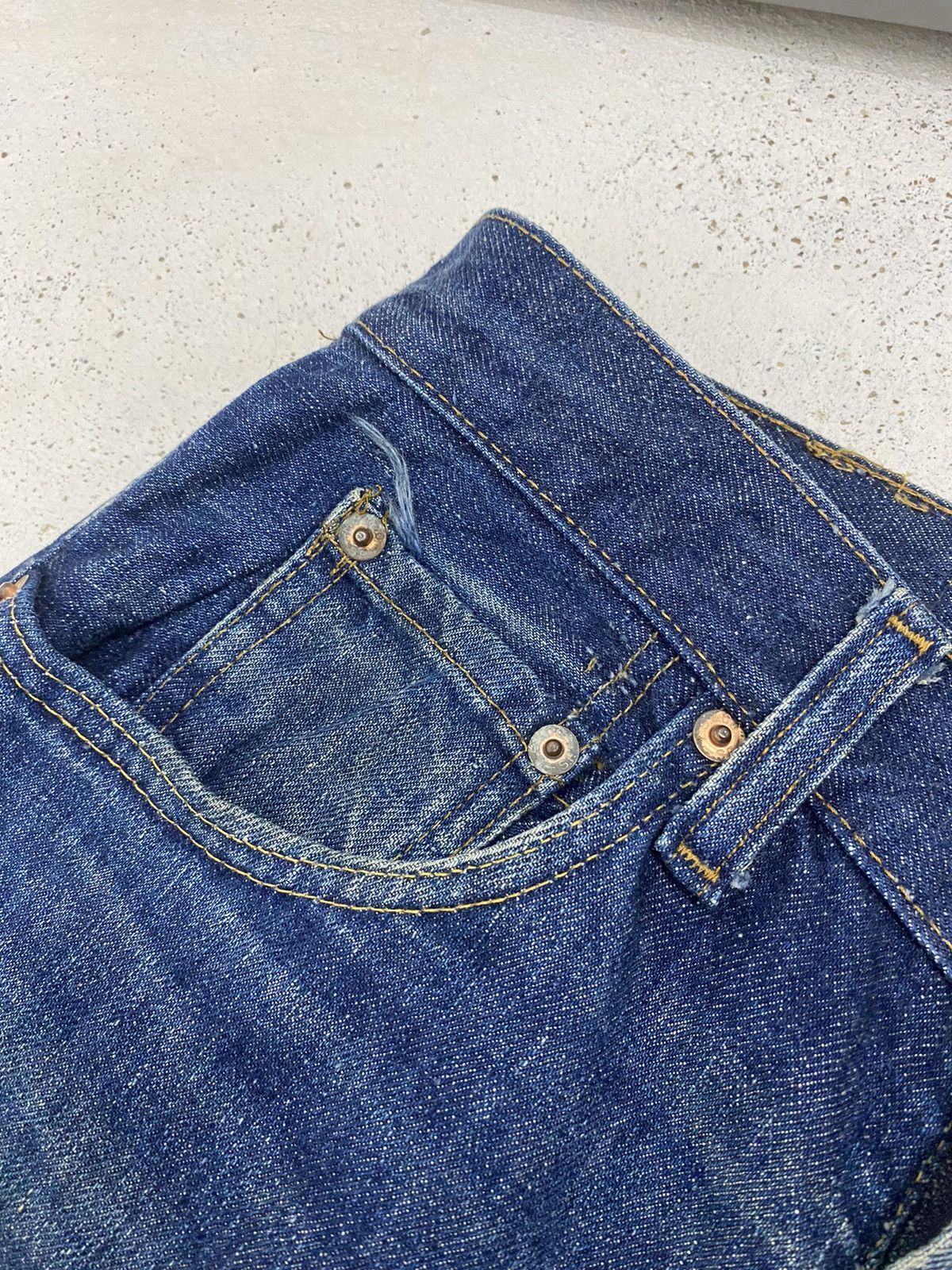 Levi's Vintage 80s Levis 505 Button 8 Zipper Talon Dirty Distress Size US 29 - 10 Thumbnail