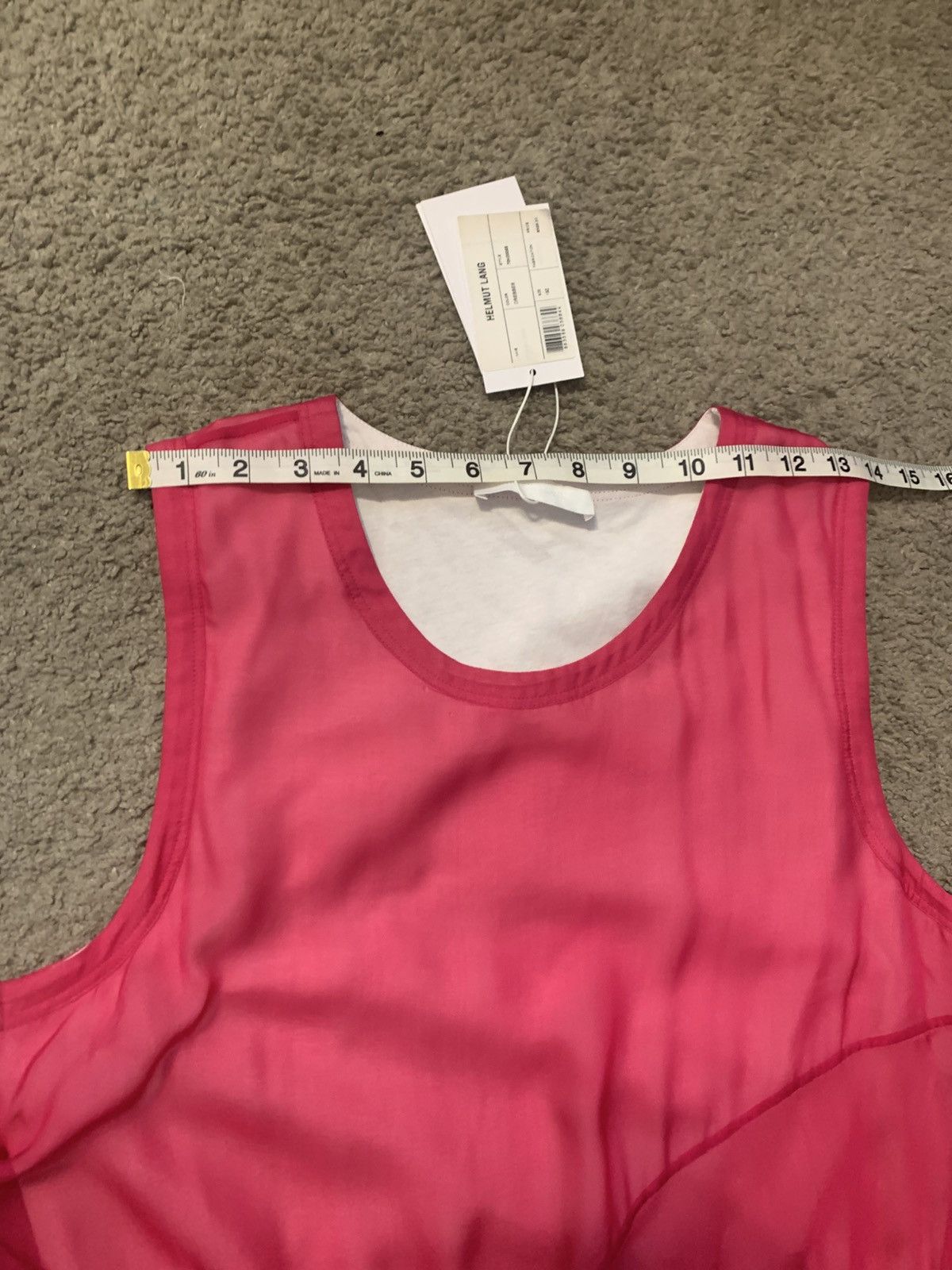 Helmut Lang HELMUT LANG PINK BUBBLE SILK DRESS Size M / US 6-8 / IT 42-44 - 15 Thumbnail