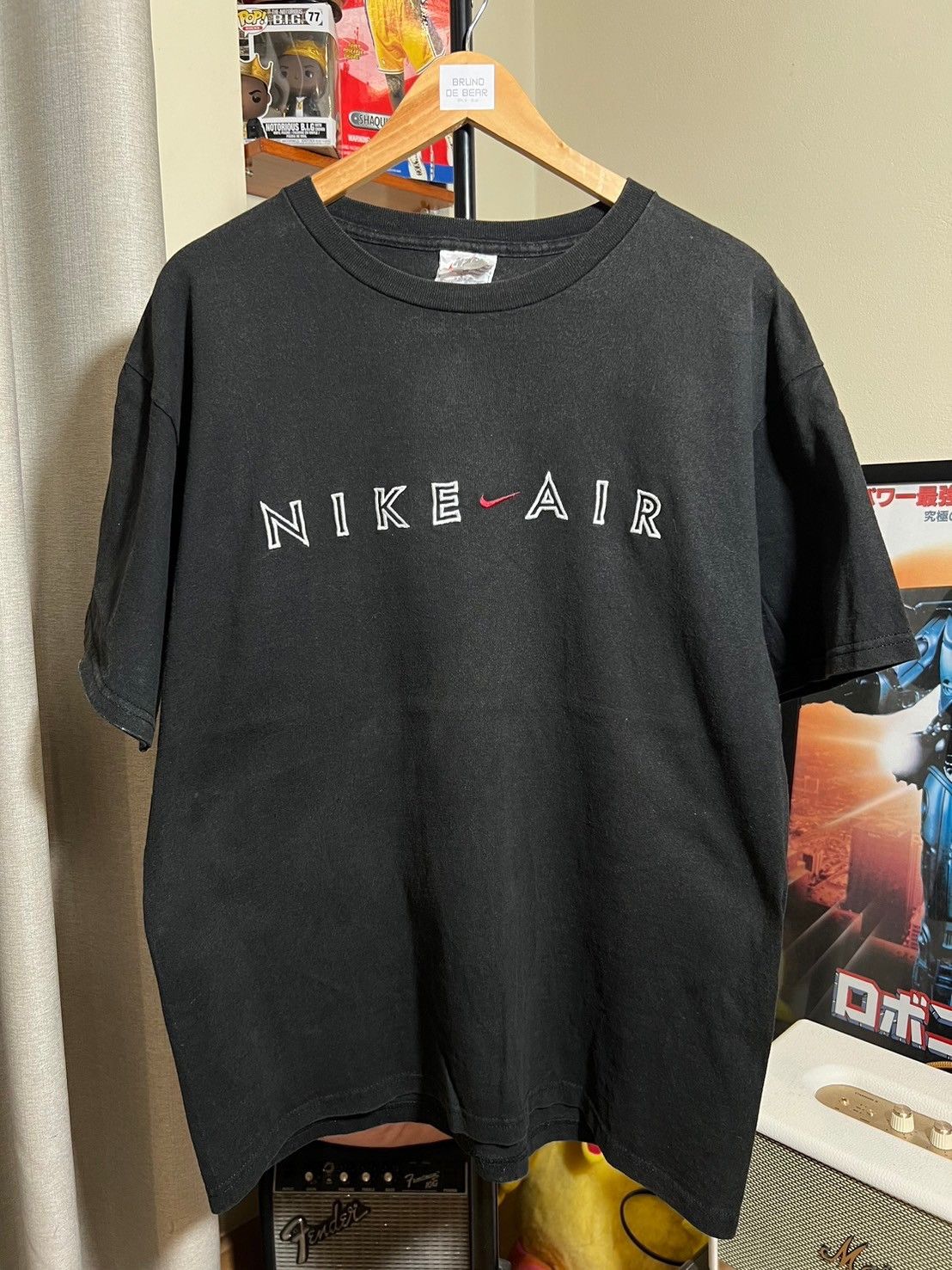Nike × Vintage Vintage 90’s. Nike Air shirt Embroidered BN Size US M / EU 48-50 / 2 - 2 Thumbnail