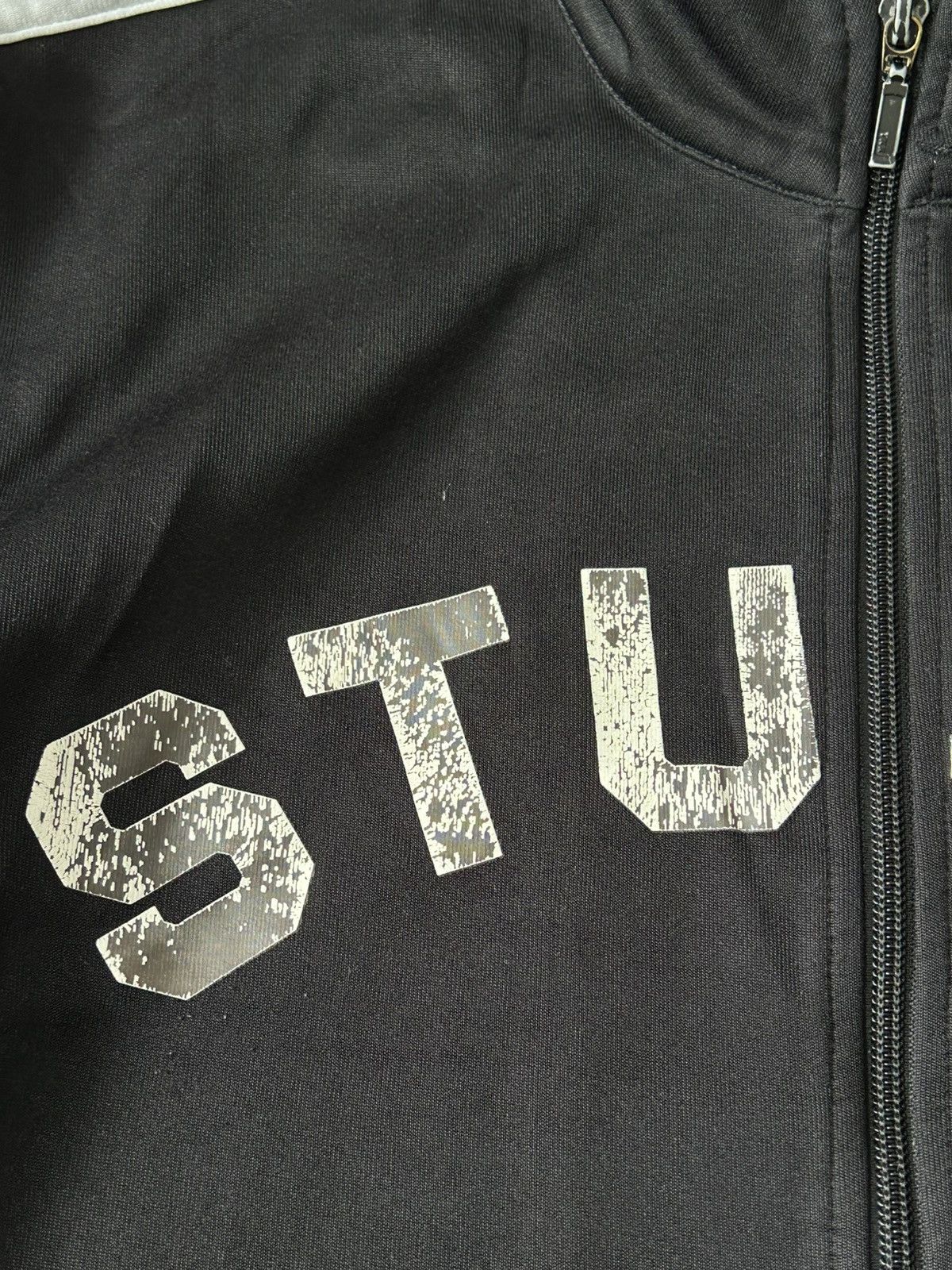 Stussy 1990s Stussy Zip Big Logo Vintage Size US M / EU 48-50 / 2 - 4 Thumbnail