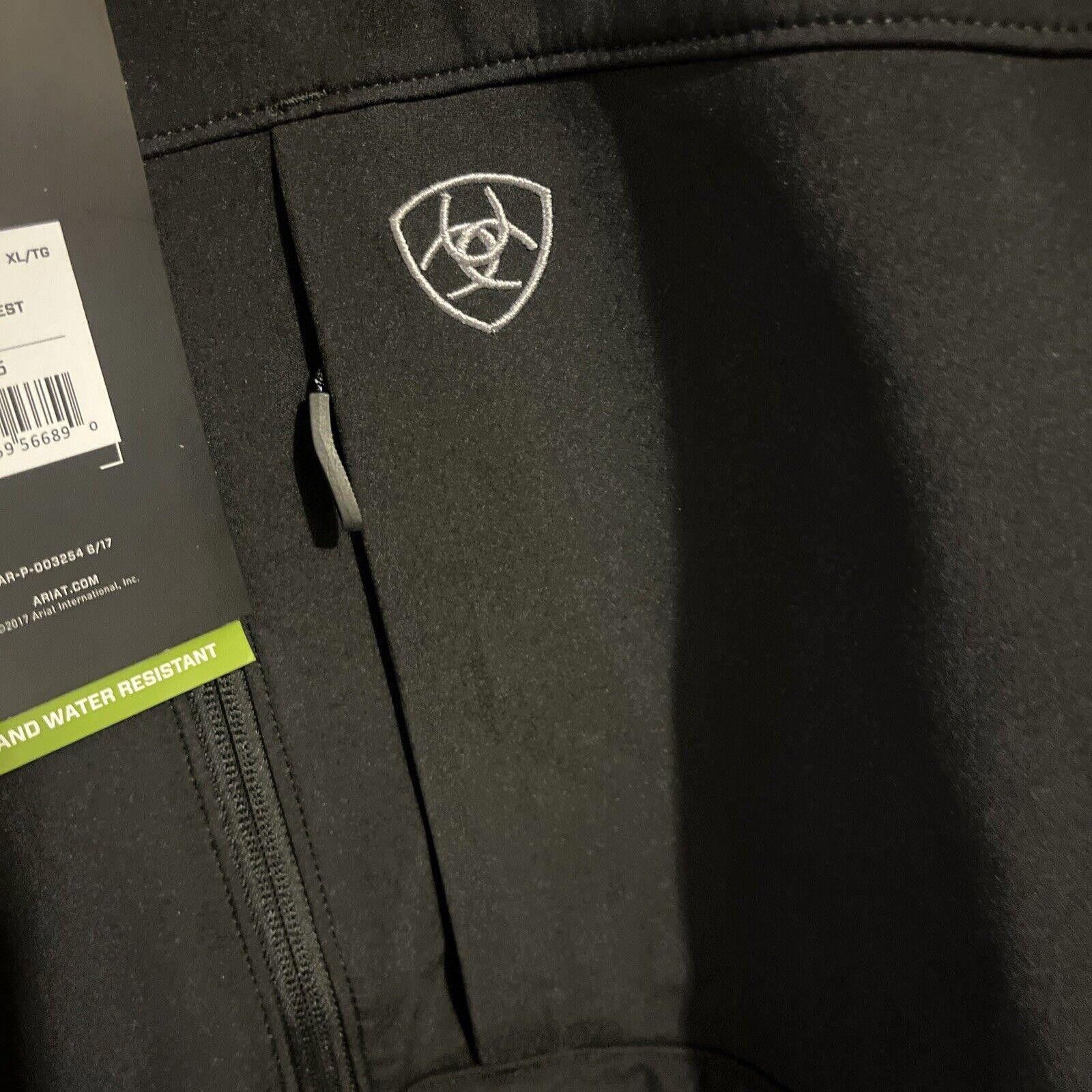 Ariat ARIAT Vernon 2.0 Softshell Full-Zip Vest | Black — Men's Size US XL / EU 56 / 4 - 2 Thumbnail