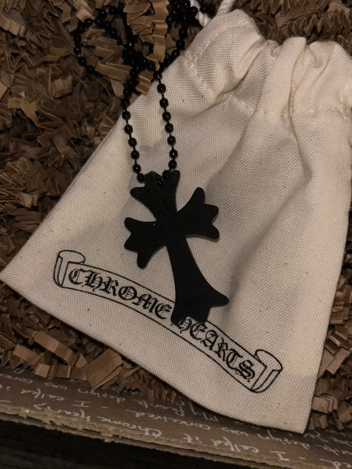 Chrome Hearts Chrome Hearts Silichrome CH CROSS Black Size ONE SIZE - 2 Thumbnail