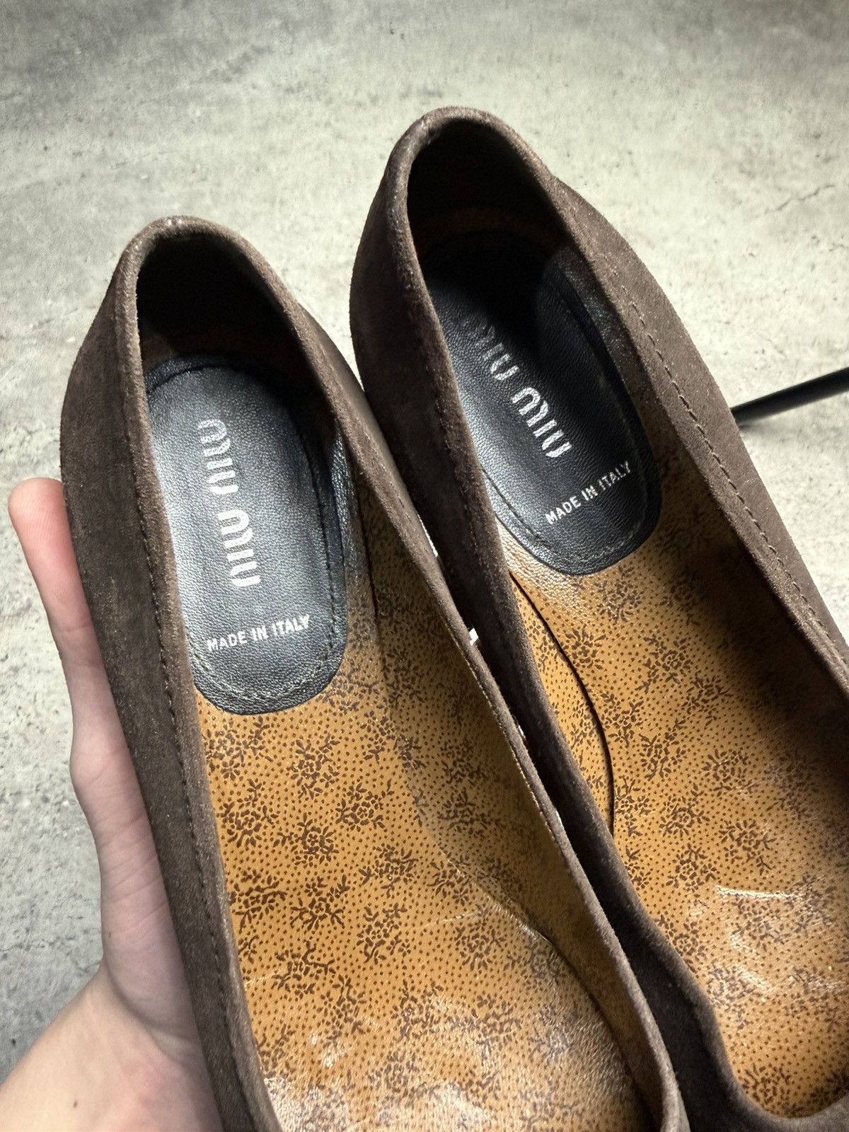 Miu Miu Miu Miu Kitten Heels Pumps Brown Y2k Size US 9 / IT 39 - 3 Thumbnail