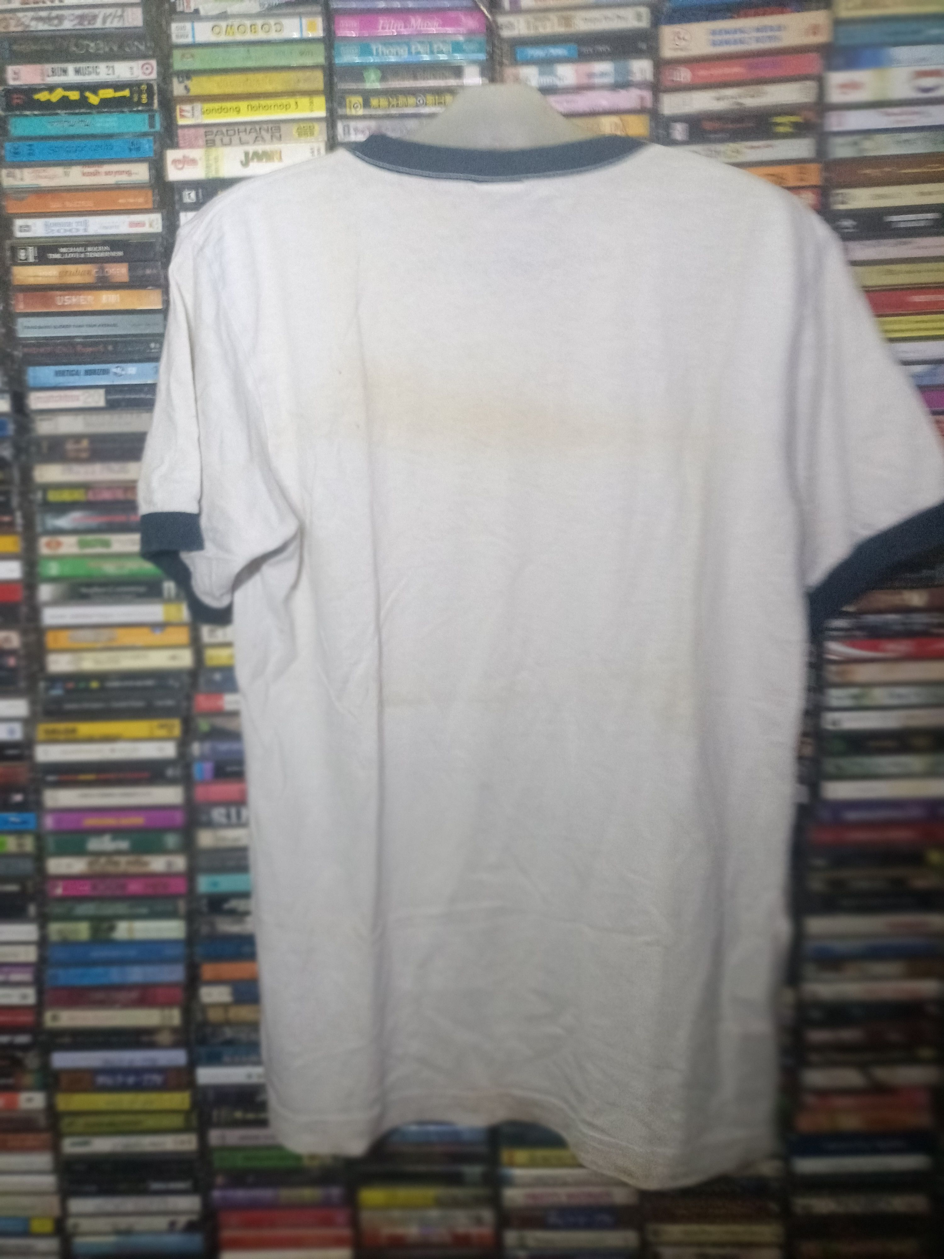 Band Tees Vintage Y2K Weezer "Thank You" Ringer T-Shirt Cinder Block Size US M / EU 48-50 / 2 - 3 Thumbnail