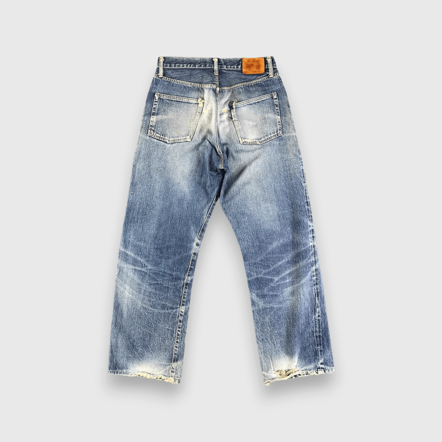Japanese Brand × Vintage Vintage Bsc Japan Redline Jeans-J2949 Size US 30 / EU 46 - 2 Thumbnail