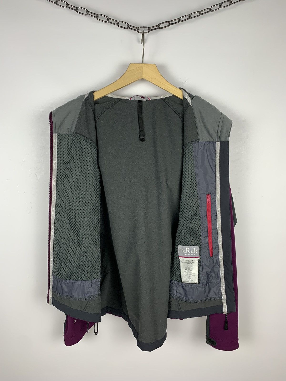 Rab Rab Wmns Baltoro Alpine Full Zip Jacket Size M Purple Size M / US 6-8 / IT 42-44 - 15 Thumbnail