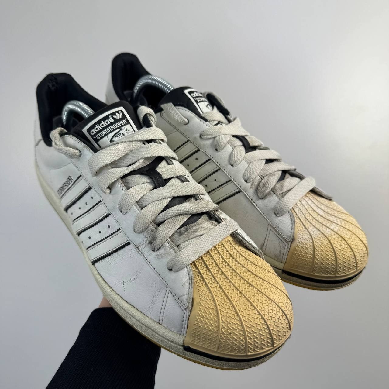 Adidas Adidas Superstar Star Wars Stormtrooper Size US12 Size US 12 / EU 45 - 1 Thumbnail