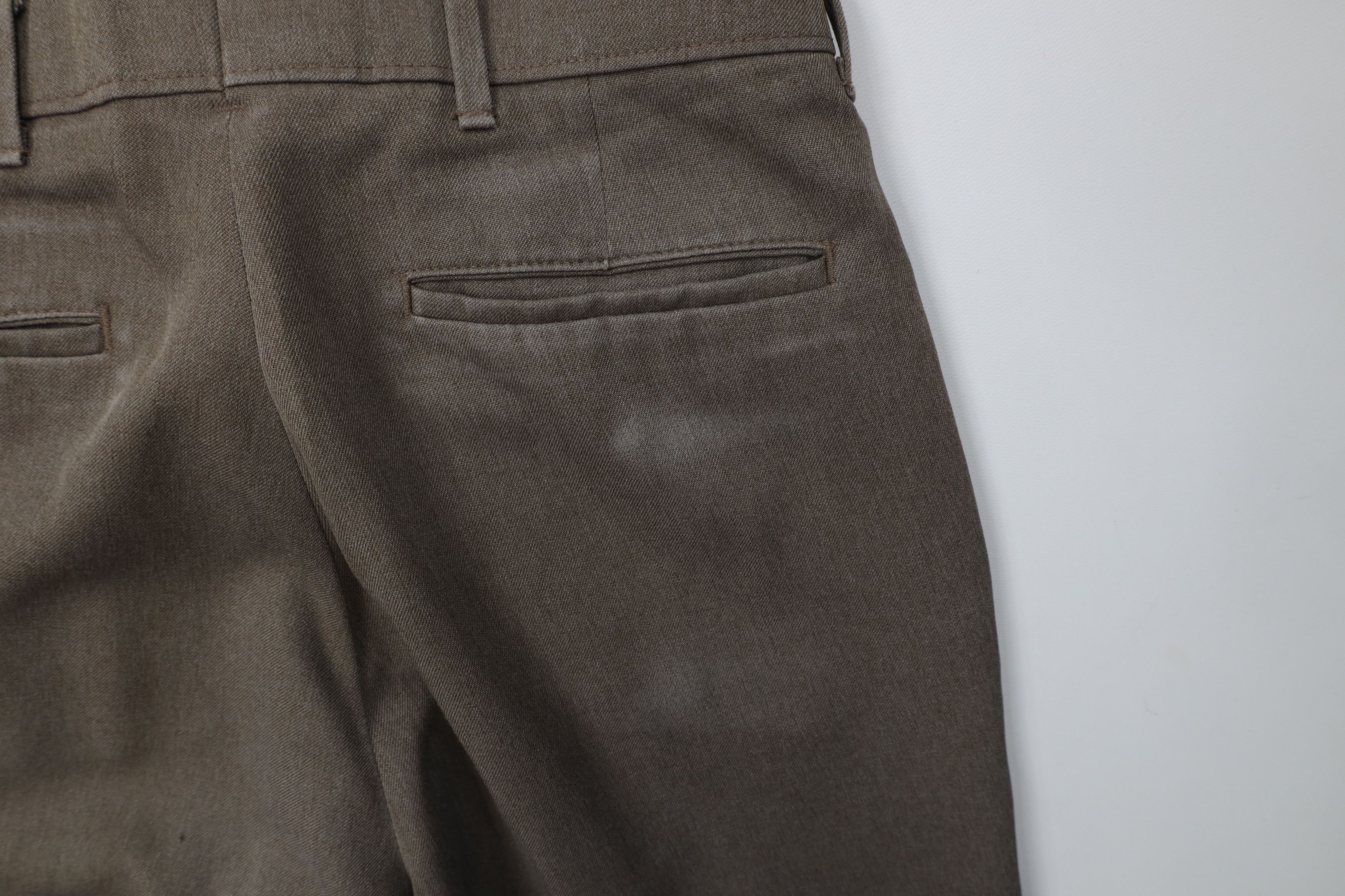 Levi's Vintage 70s Levis Knit Flared Wide Leg Chino Pants Beige USA Size US 30 / EU 46 - 14 Thumbnail