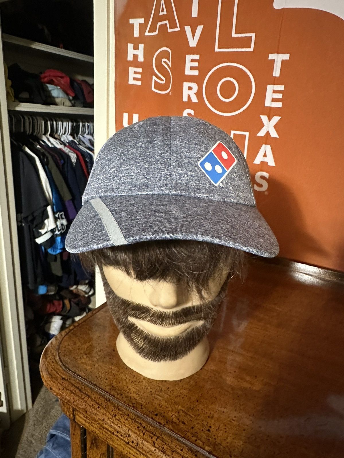 Nike × Vintage Vintage dominos pizza “crew worker” hat 00s Size ONE SIZE - 1 Thumbnail