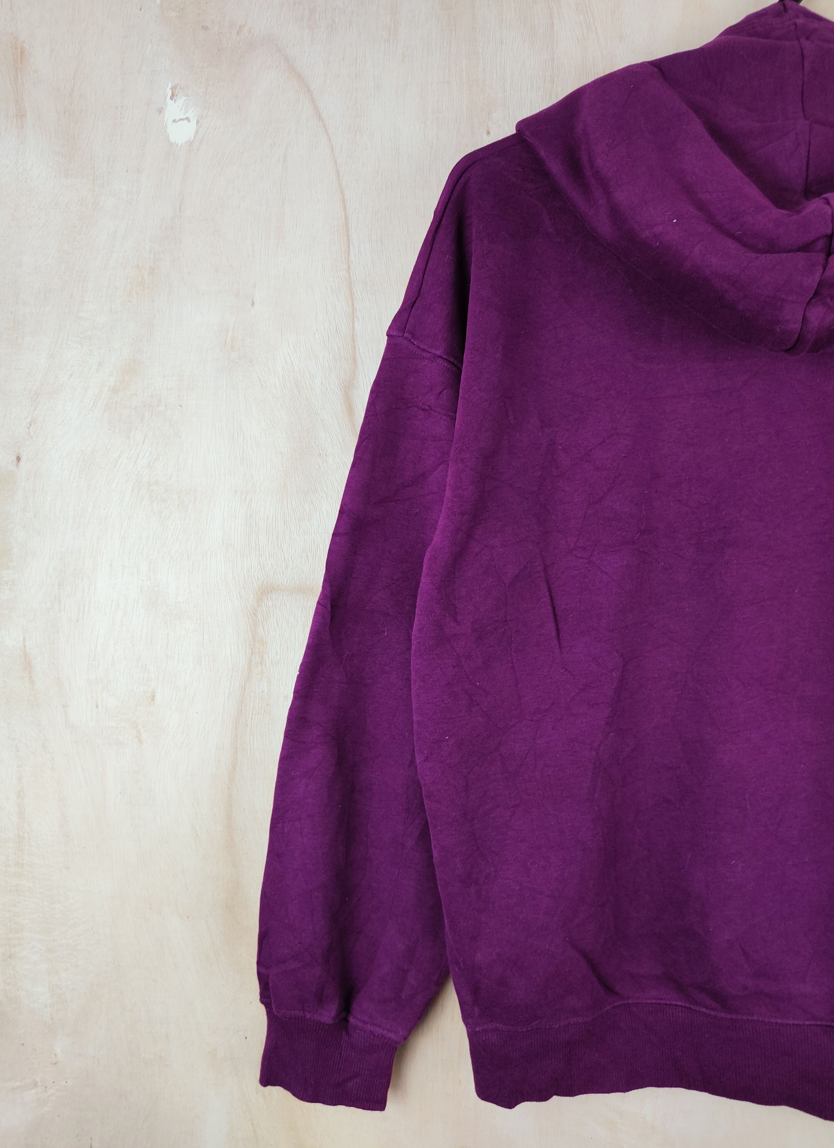 GU × Vintage Vintage 💥 Purple Hoodie Sweatshirts (Plain cool) Size XL / US 12-14 / IT 48-50 - 8 Thumbnail