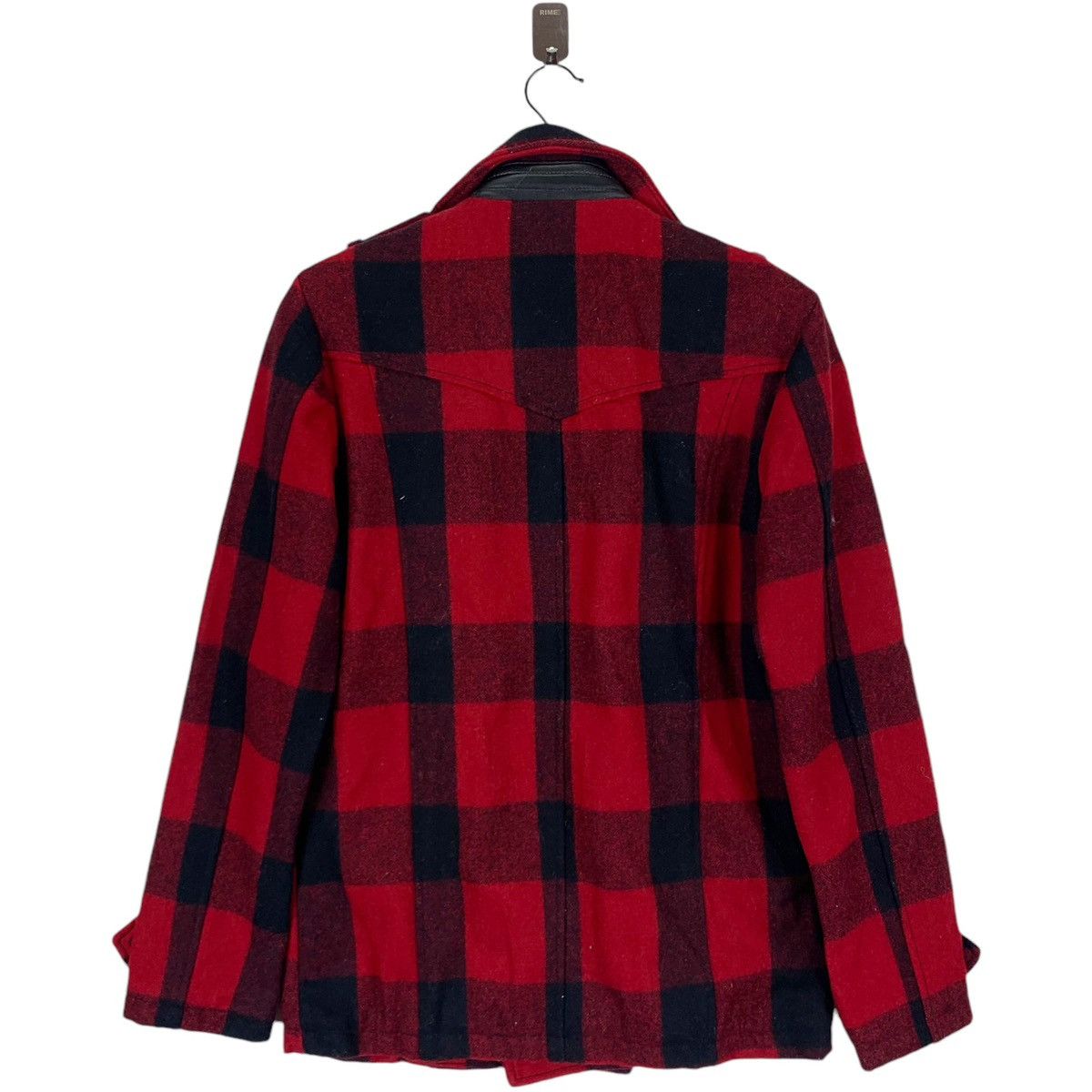 If Six Was Nine × Le Grande Bleu (L.G.B.) × Vintage VINTAGE UNITED SPORTS OF AMERICA PLAID TARTAN DOUBLE COLLAR Size US M / EU 48-50 / 2 - 8 Thumbnail