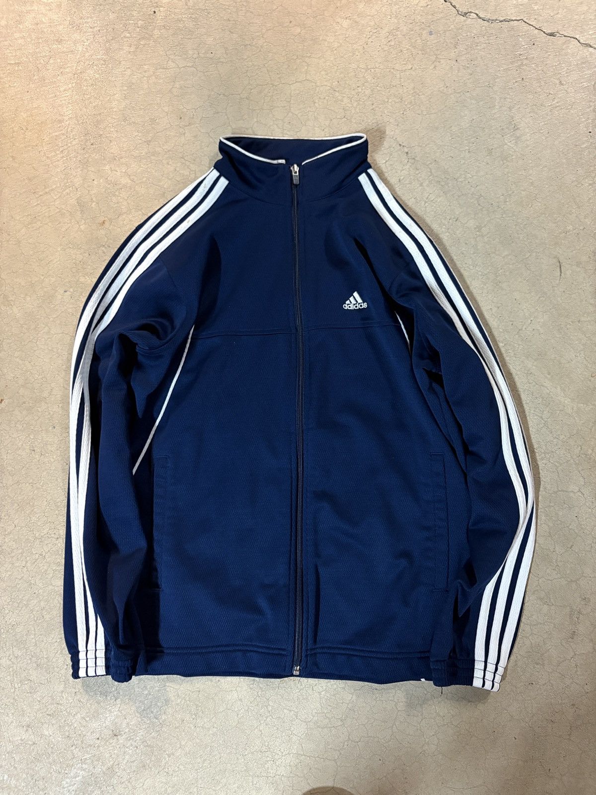 Adidas × Vintage Vintage 00's Adidas Y2K Zip Up Track Jacket