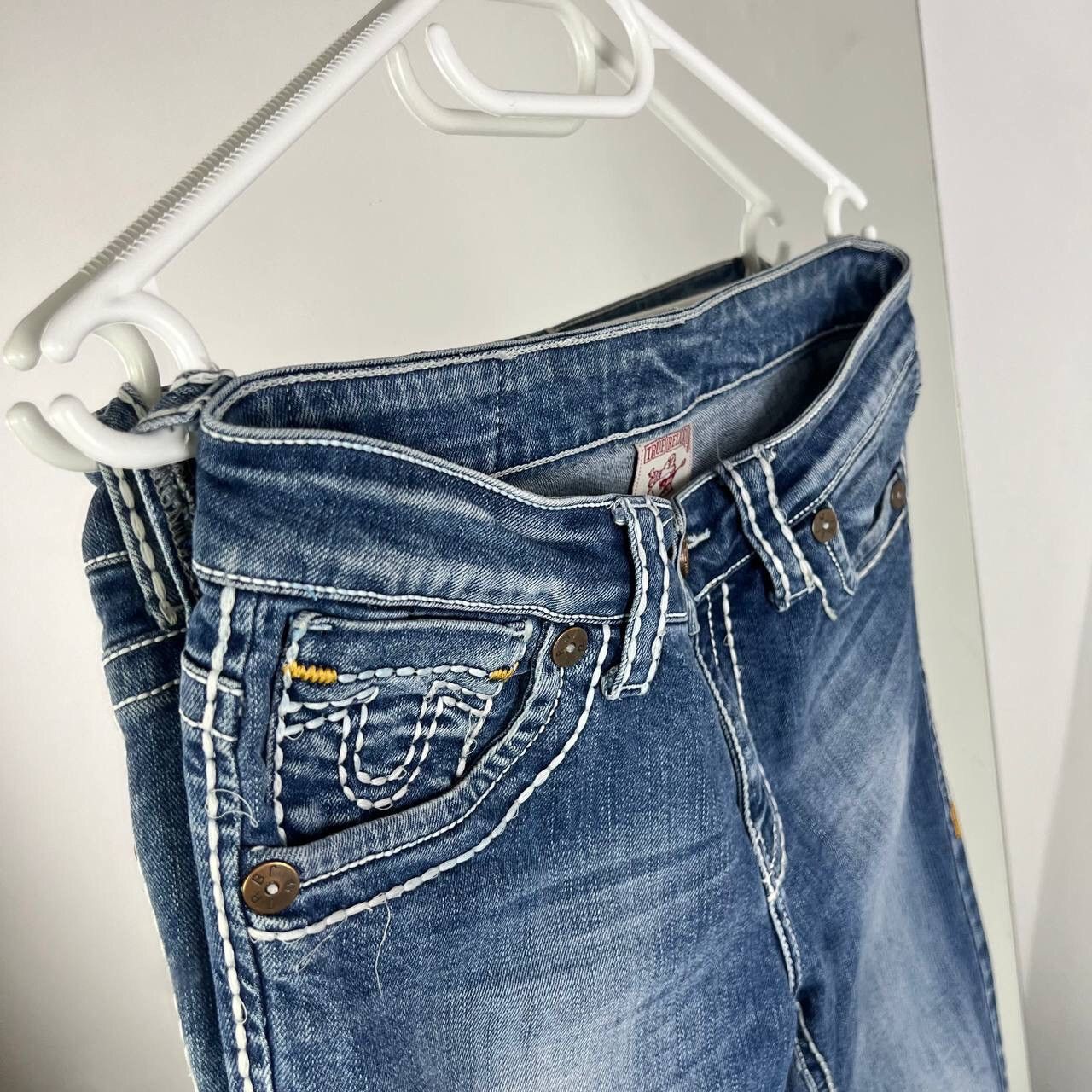 True Religion Y2k Vintage Denim True Religion Pants Distressed Japanese Size 30" / US 8 / IT 44 - 7 Thumbnail
