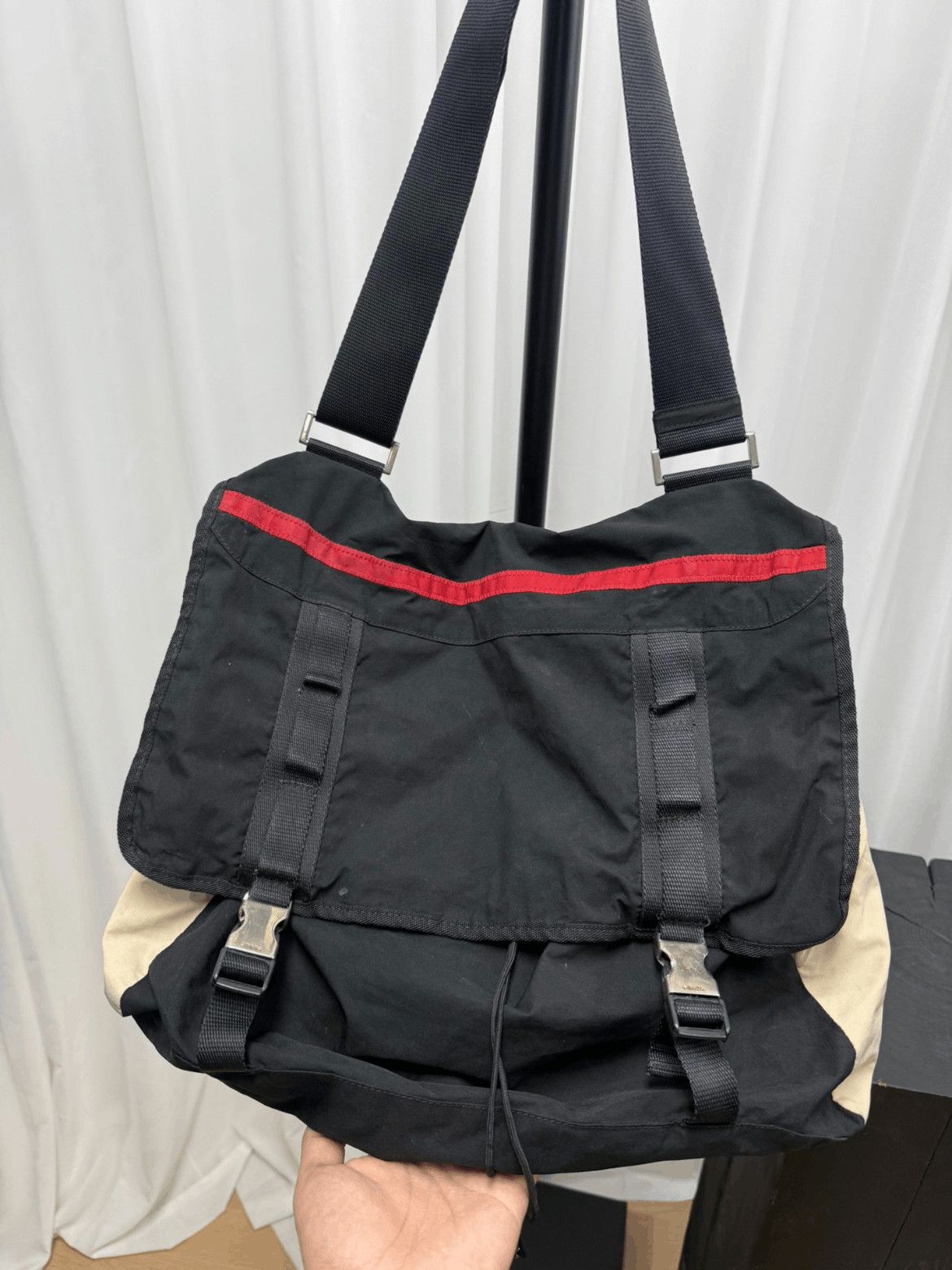 Prada Sports Red Label Nylon Messager Bag