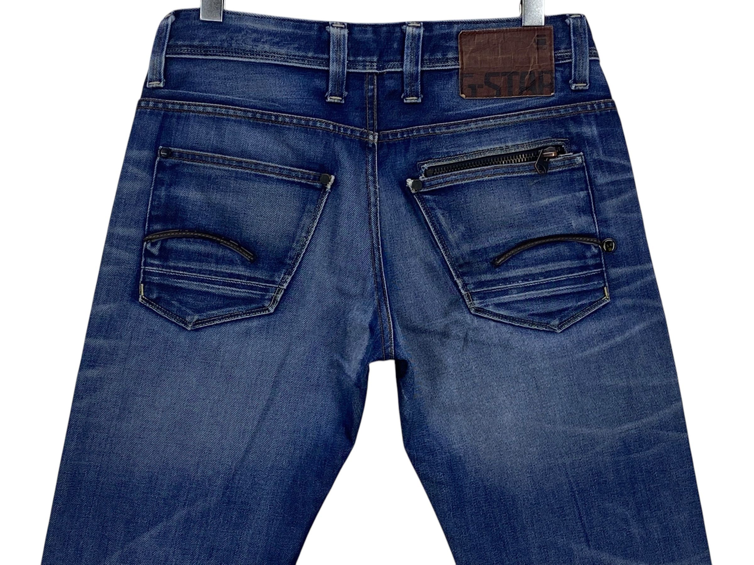 G-Star G-Star Raw Denim Jeans - Loose Fit Washed Blue Streetwear Size US 30 / EU 46 - 6 Thumbnail