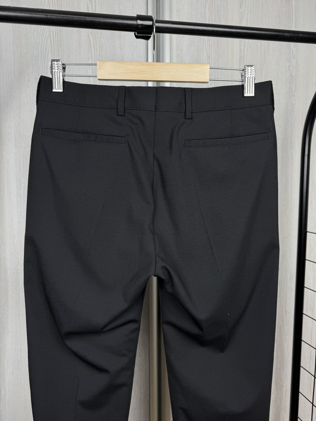 Paul Smith Paul Smith black wool stretch classic casual dress pants Size US 28 / EU 44 - 4 Thumbnail