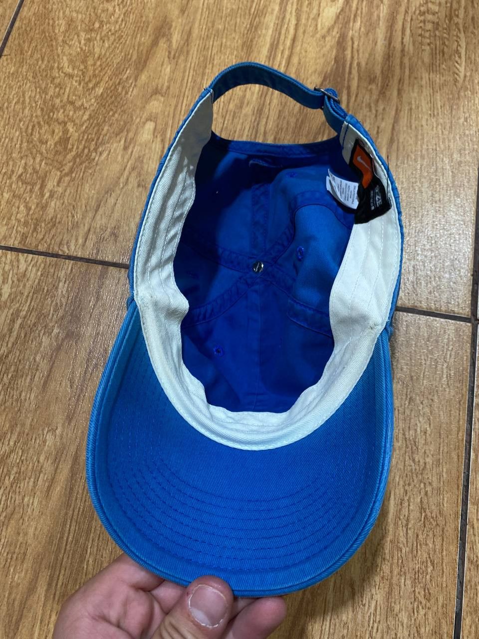 Nike Hats Vintage blue Cap Nike big logo Y2K streetwear Size ONE SIZE - 11 Thumbnail