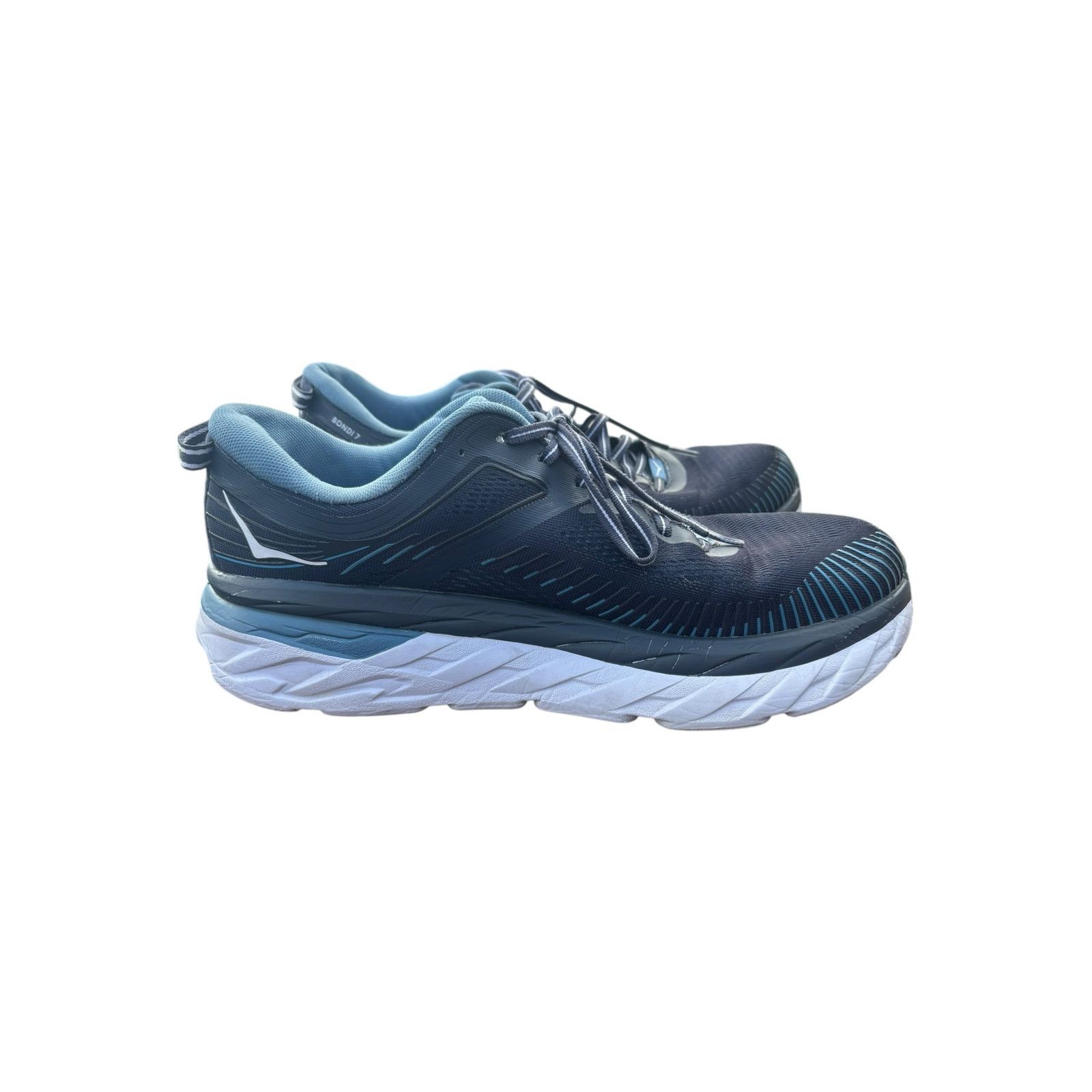 Hoka Hoka One One Bondi 7 Mens Size 12 2E Wide Running Shoes Size US 12 / EU 45 - 9 Thumbnail