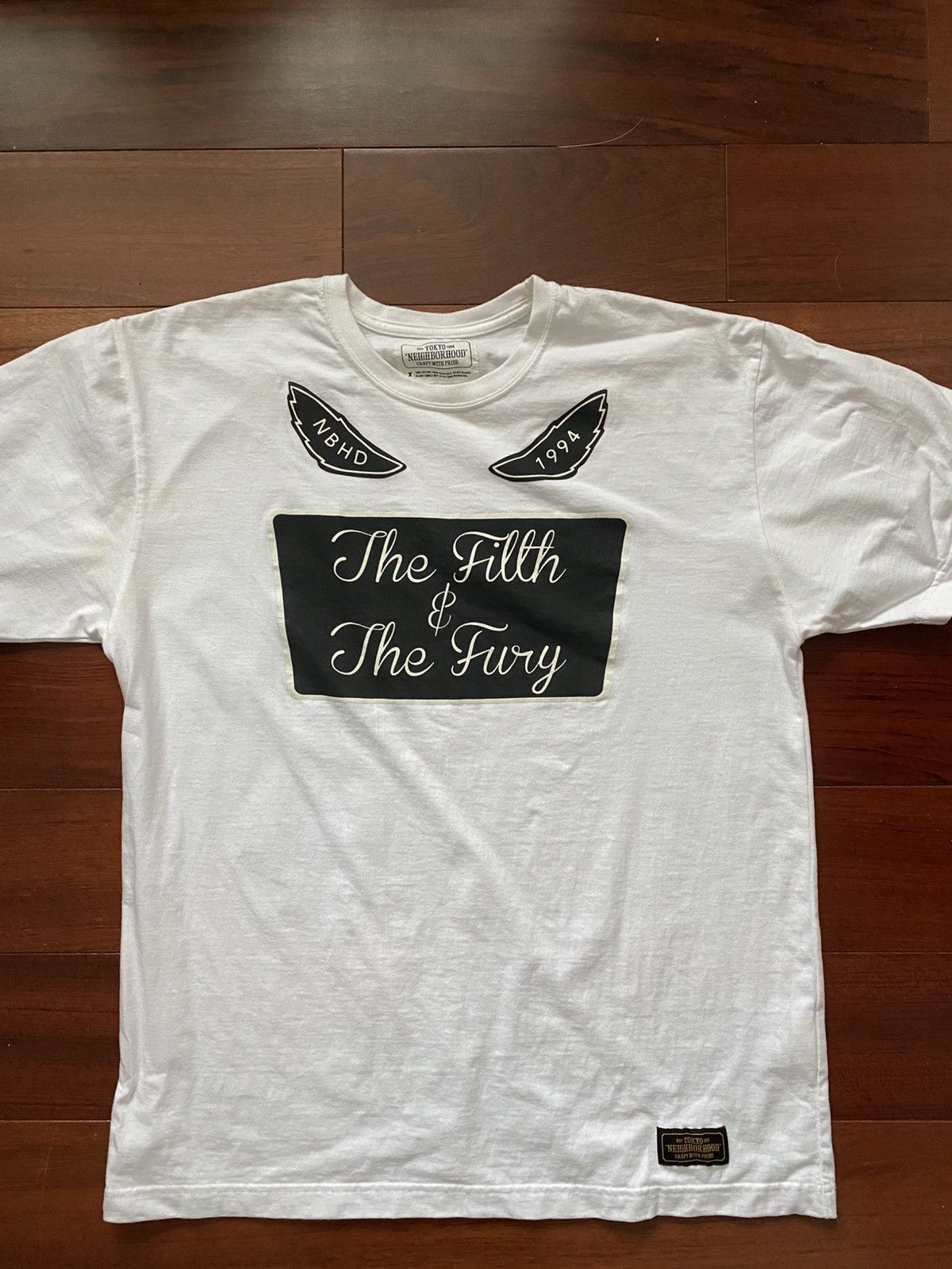 トップス neighborhood THE FILTH AND THE FURY tee Neighborhood The Filth and The Fury Tee Black Men's - FW22 - US