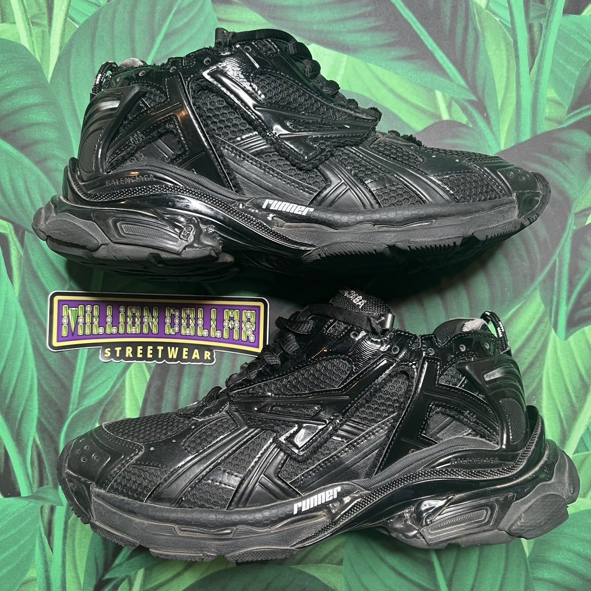 Balenciaga Runner sneaker 'black' Sz- 9M/42EU | Grailed