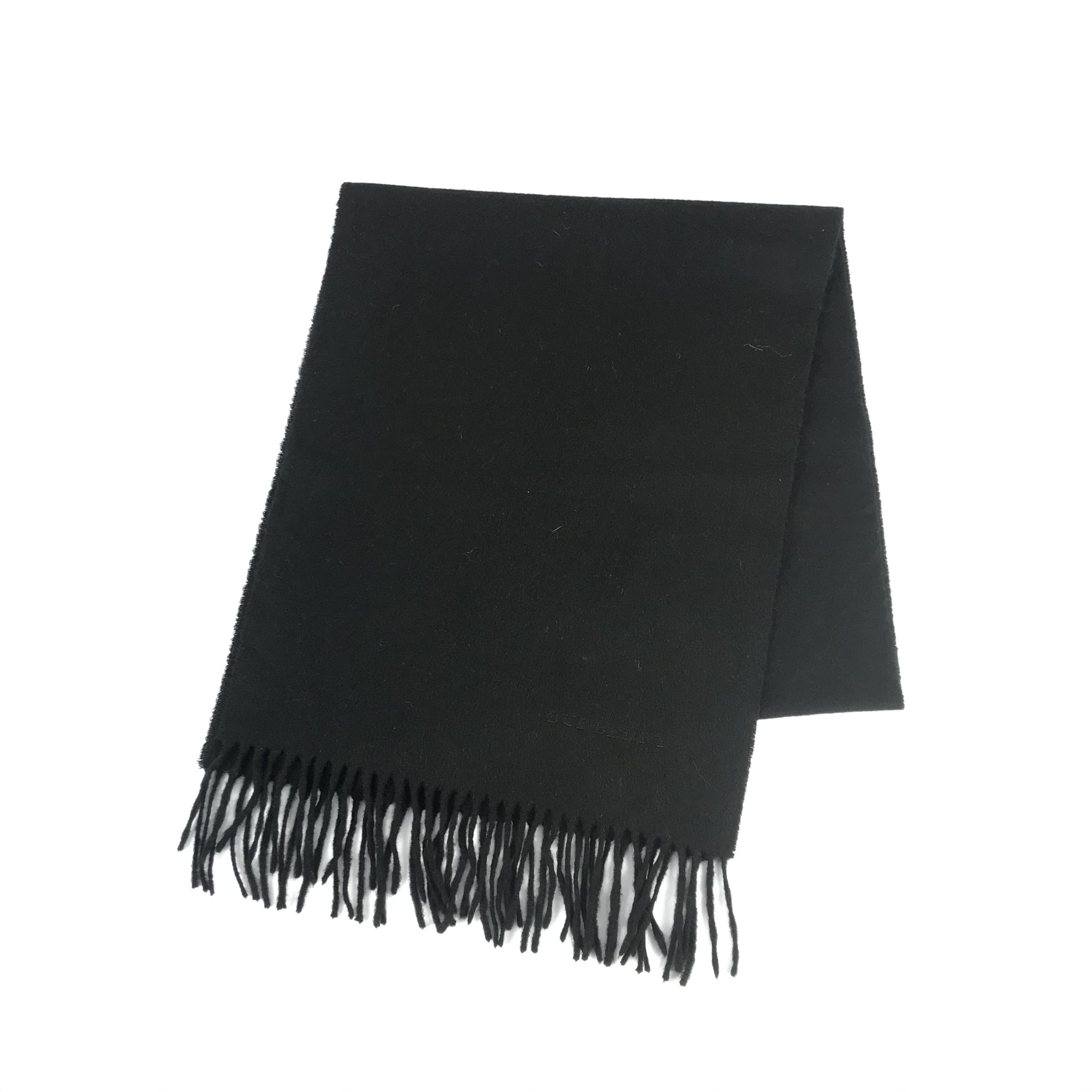 Burberry × Vintage Vintage Burberry Scarf Muffler Wool Cashmere Scarves Size ONE SIZE - 3 Thumbnail
