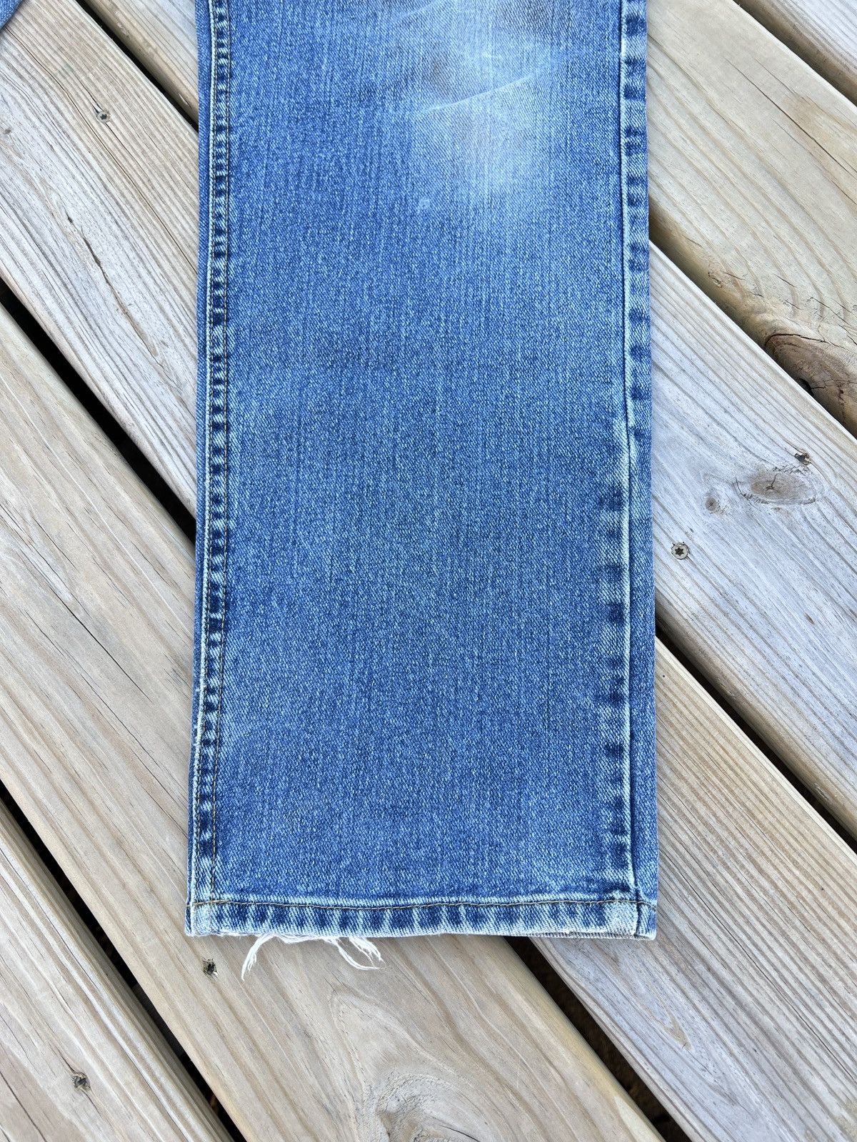 Lee × Vintage Vintage 2000s Lee Blue Denim Jeans Size US 36 / EU 52 - 9 Thumbnail