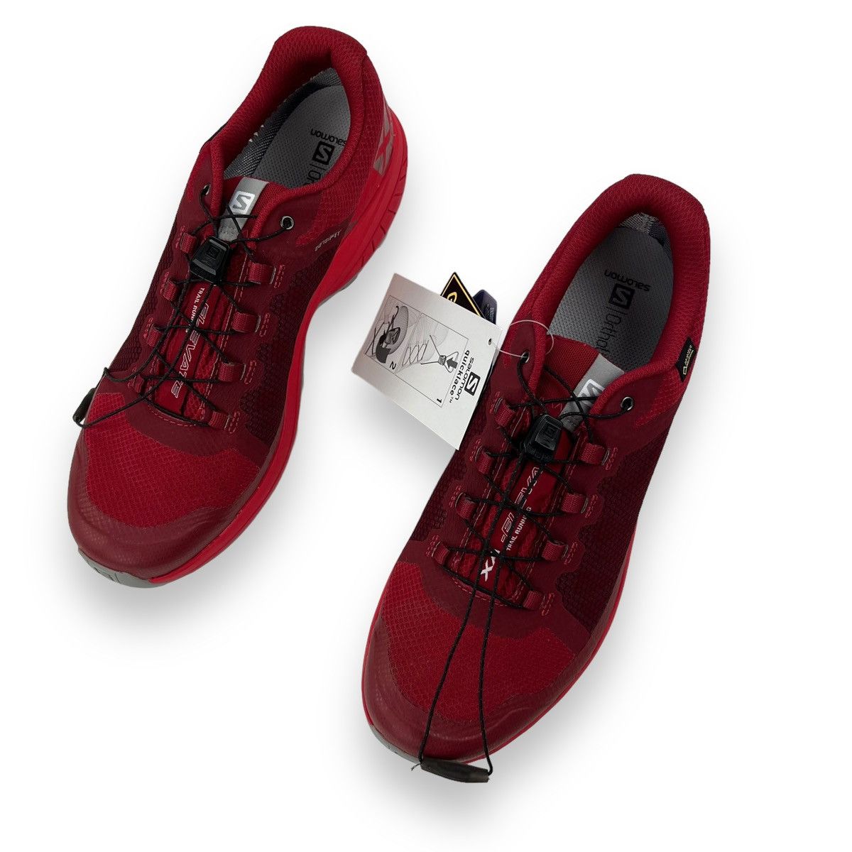 Salomon Salomon XA Elevate GTX Red Trainers Size US 9.5 / EU 42-43 - 2 Thumbnail