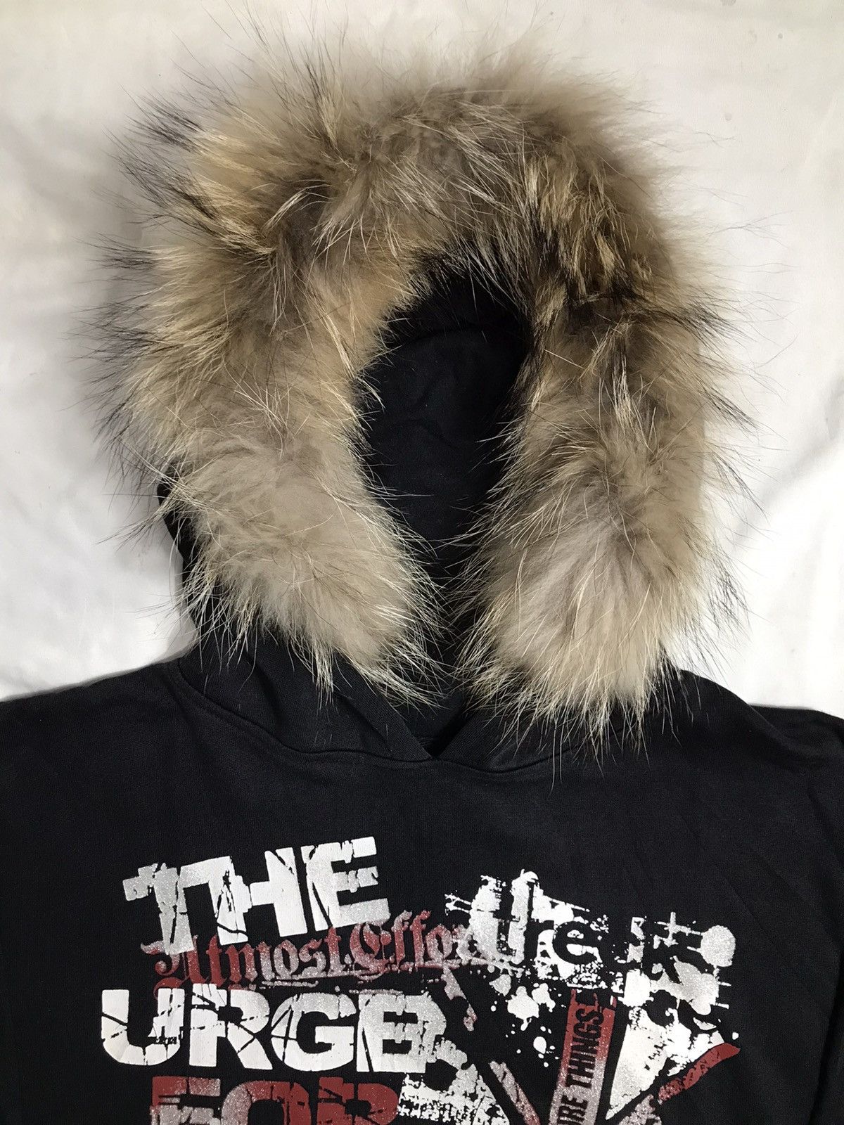 If Six Was Nine Japanese british flag Poem Fur Hoodie ifsix lgb gothic style Size US L / EU 52-54 / 3 - 4 Thumbnail