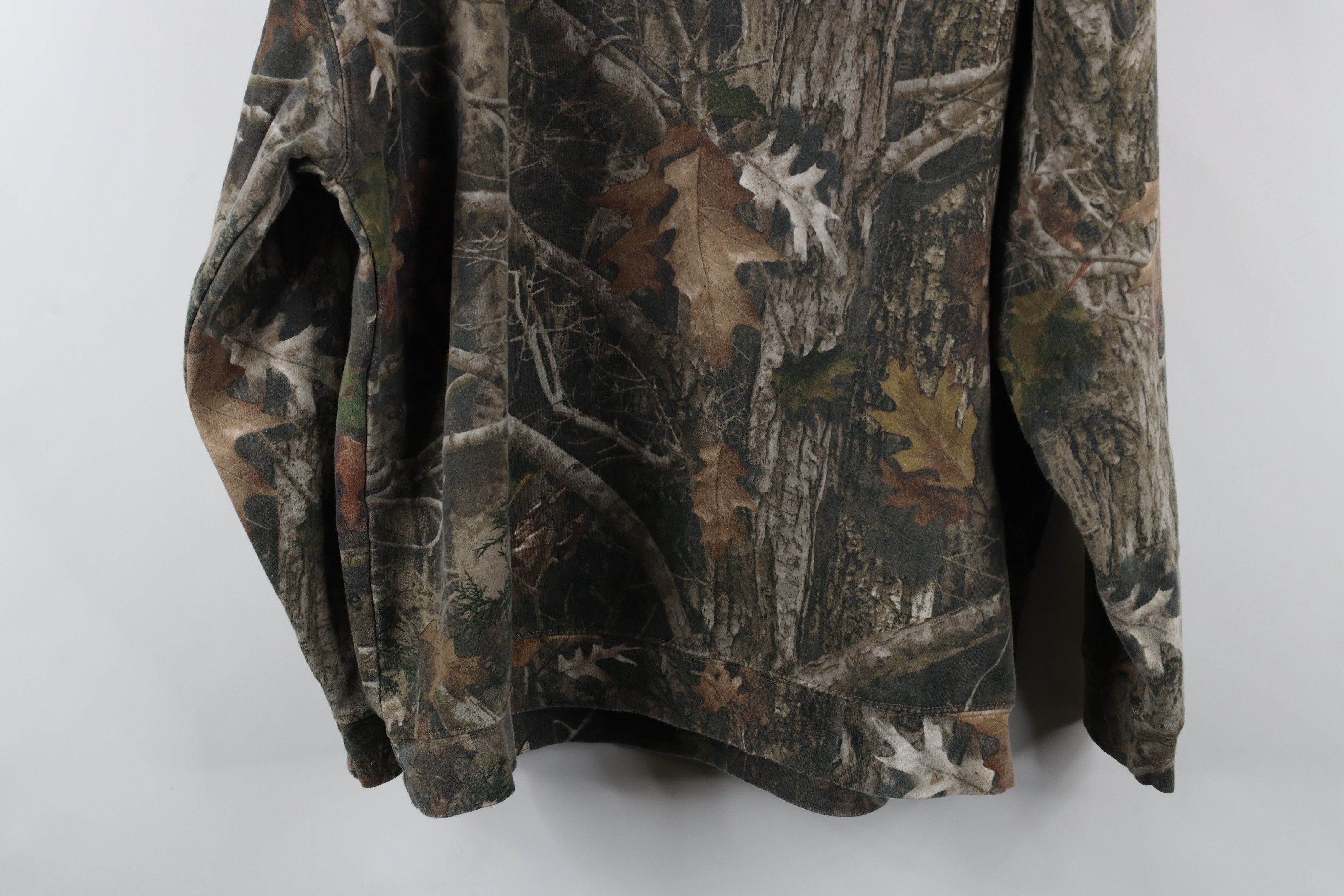 Vintage Vintage Y2K Streetwear Skull Camouflage Hoodie Sweatshirt Size US XL / EU 56 / 4 - 12 Thumbnail
