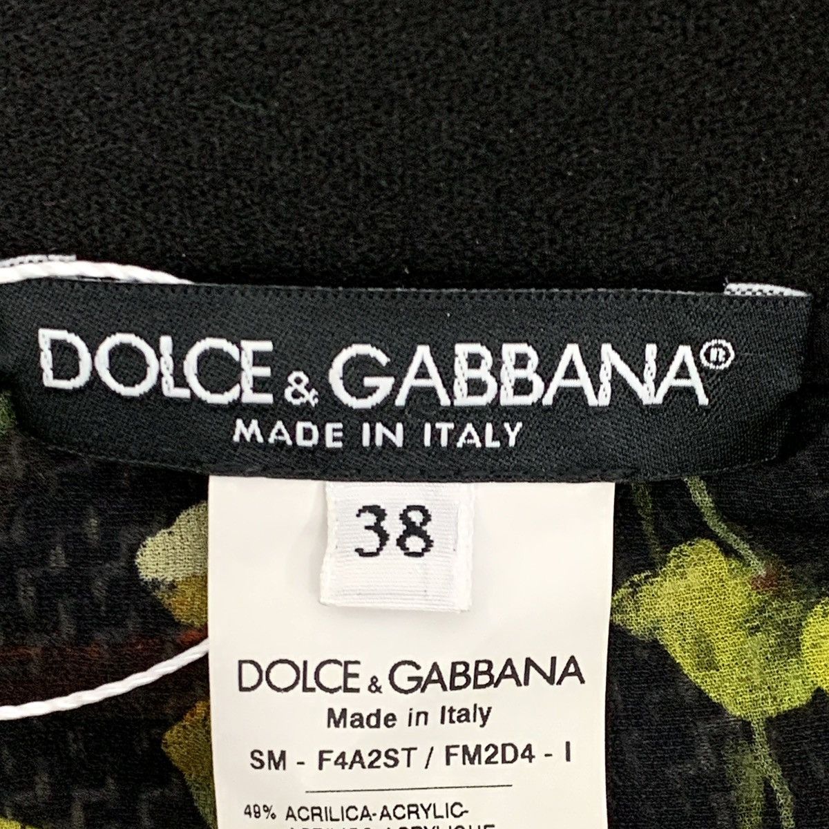 Dolce & Gabbana Dolce&Gabbana Black Casual Woolen Mini Skirt K26WX Size 26" / US 2 / IT 38 - 5 Thumbnail