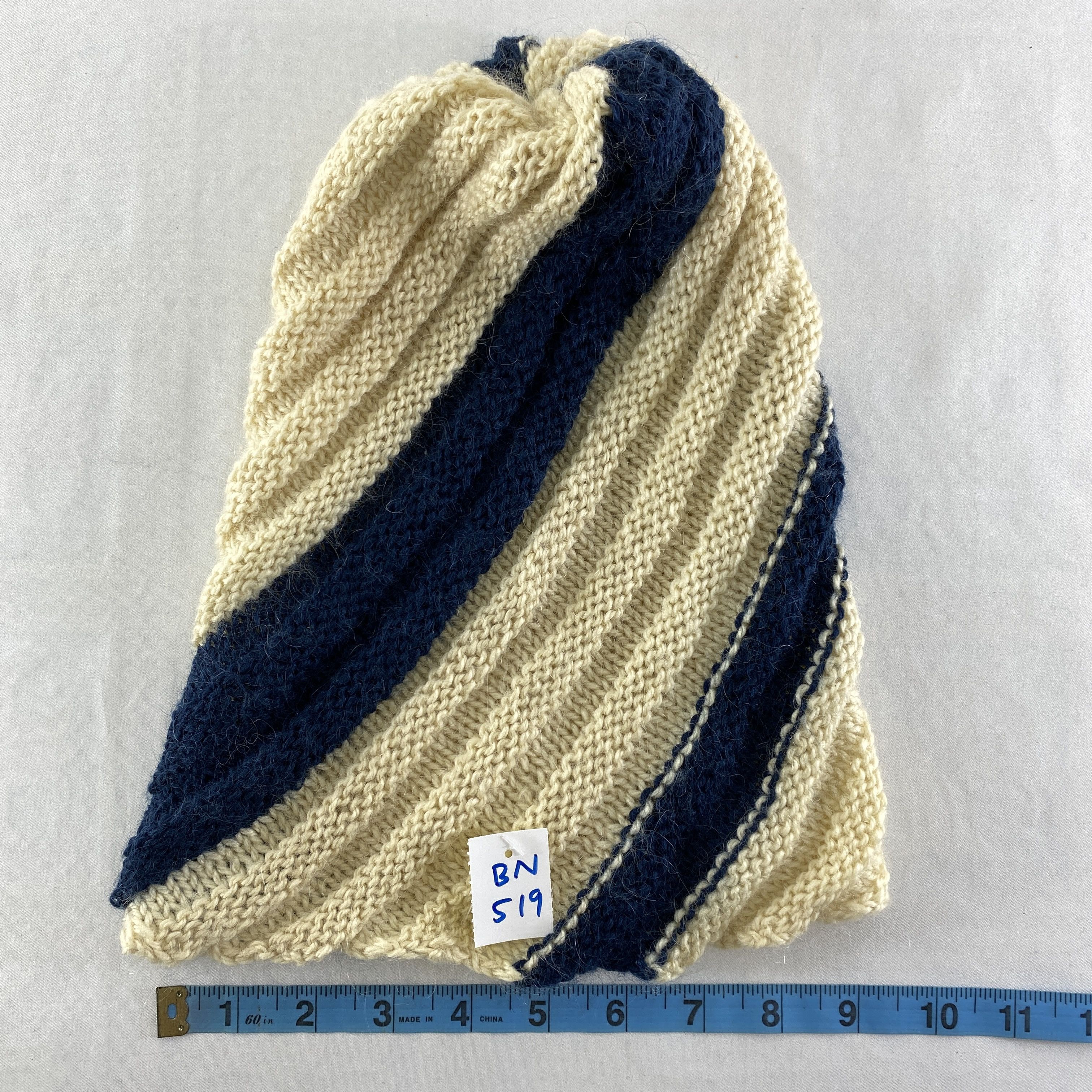 Japanese Brand Stripes Design Snow Cap Hat Beanie -BN519 Size ONE SIZE - 4 Thumbnail