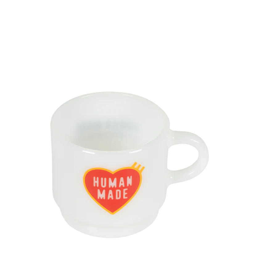 Human Made o1h1sh11224 Size: OS/Glass Mug in White Size ONE SIZE - 2 Thumbnail
