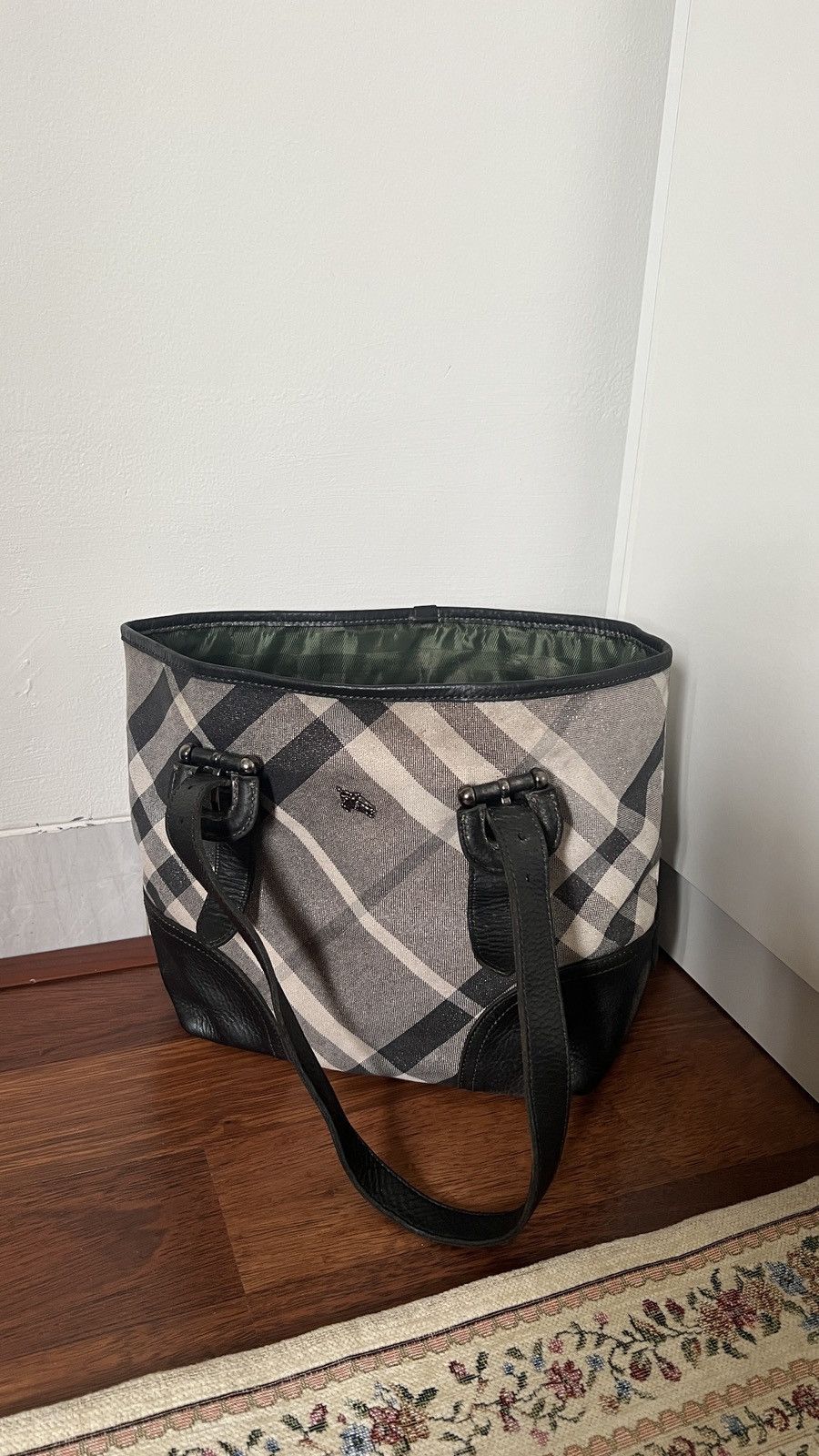 Burberry Tote Burberry Vintage Size ONE SIZE - 2 Thumbnail