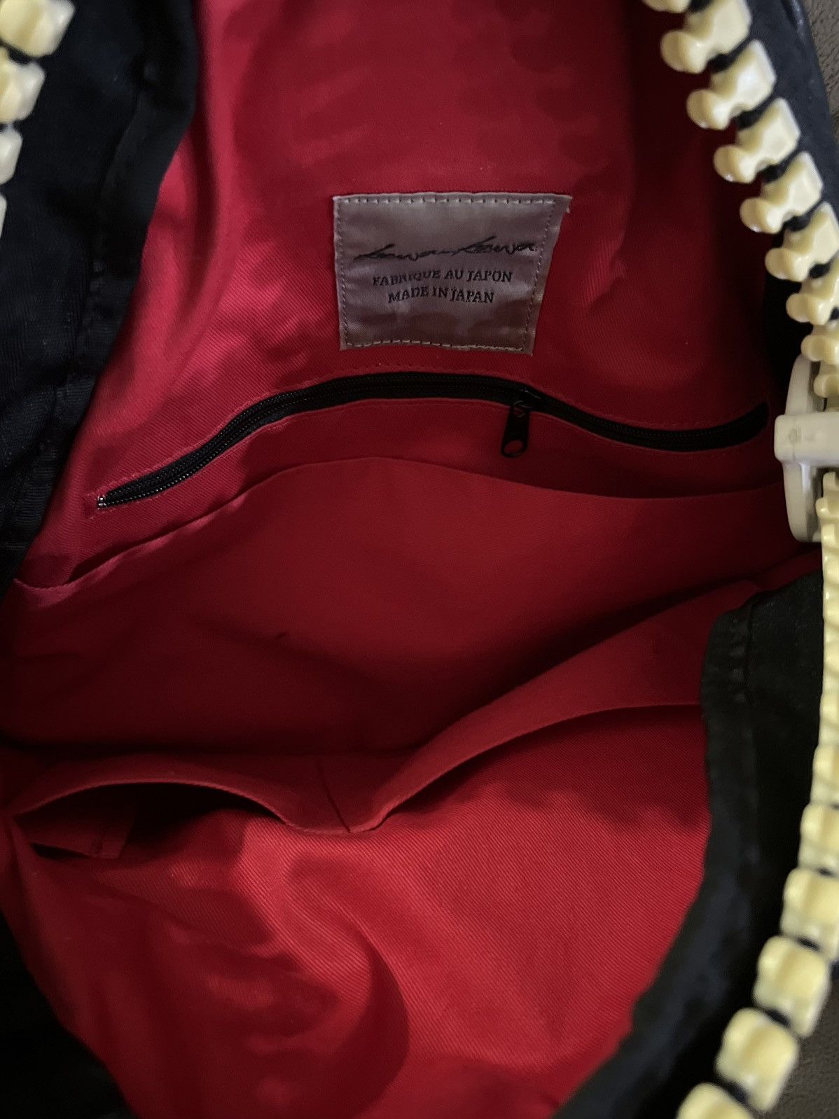 Yohji Yamamoto KAWA KAWA JAPAN By YOHJI YAMAMOTO FULL LEATHER BACKPACK Size ONE SIZE - 7 Thumbnail