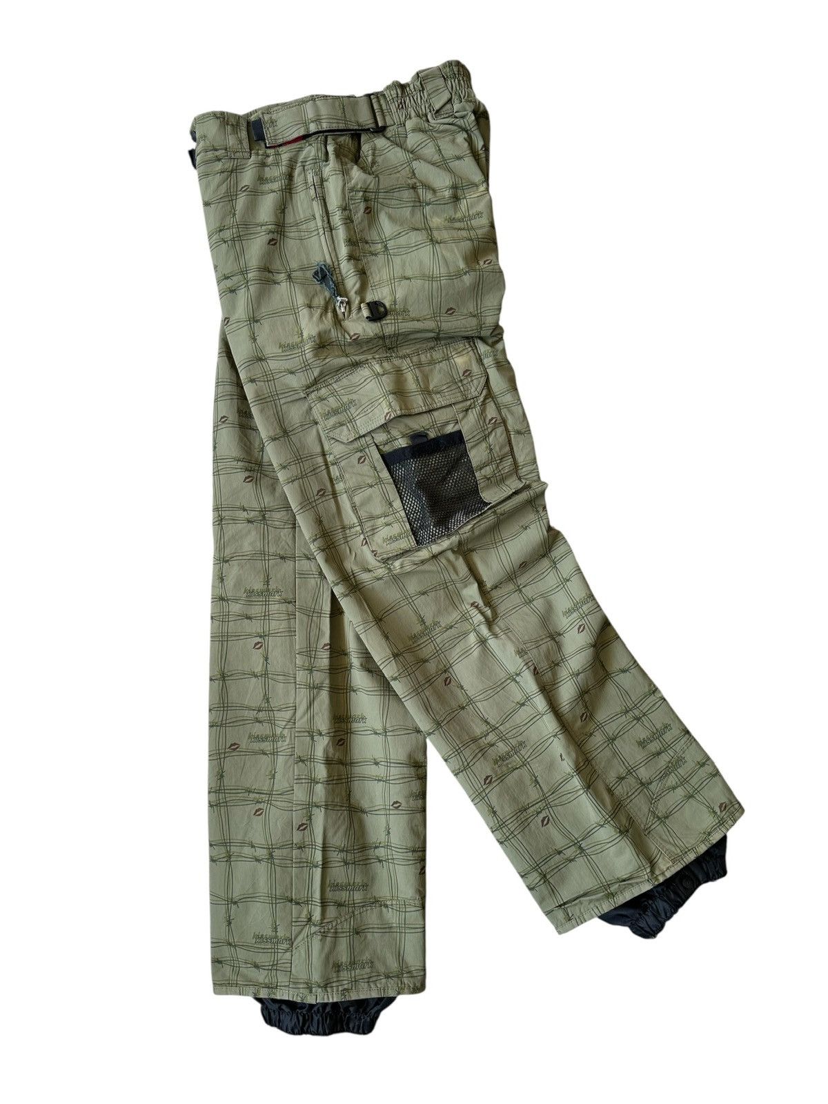 Japanese Brand 2000's Kissmark - Barbed gorpcore outdoor pants Size US 29 - 5 Thumbnail