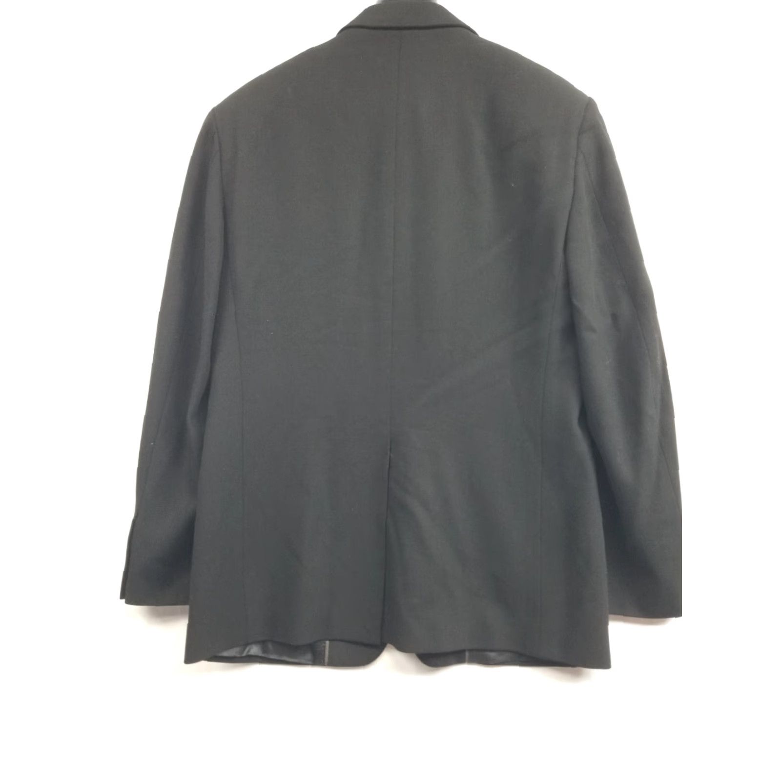 Banana Republic Banana Republic Blazer Black 100% Wool Single-Breasted 3-Button Notch Lapel Mens Size 38S Italy Made Dry Clean Only Modern 80s 90s Preppy Classic Size 38R - 2 Thumbnail