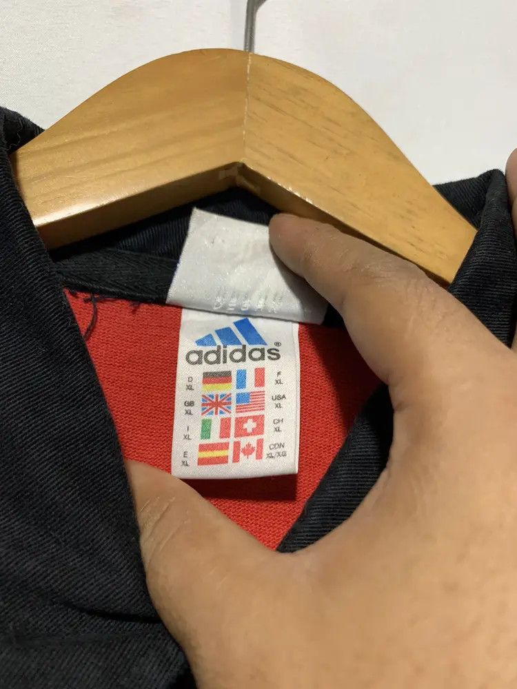 Adidas 00s Adidas Ac Milan polo shir⁴ Size US XL / EU 56 / 4 - 11 Thumbnail