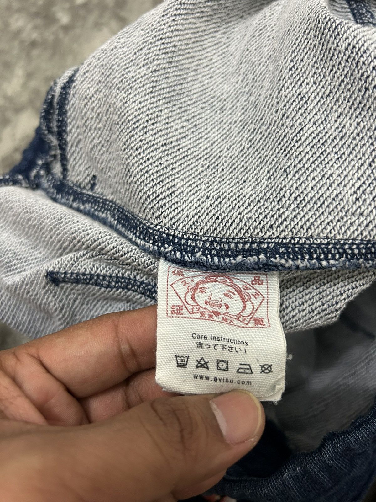 Evisu Evisu Custom Made God Of Fortune Jogger Pants Size US 32 / EU 48 - 12 Thumbnail