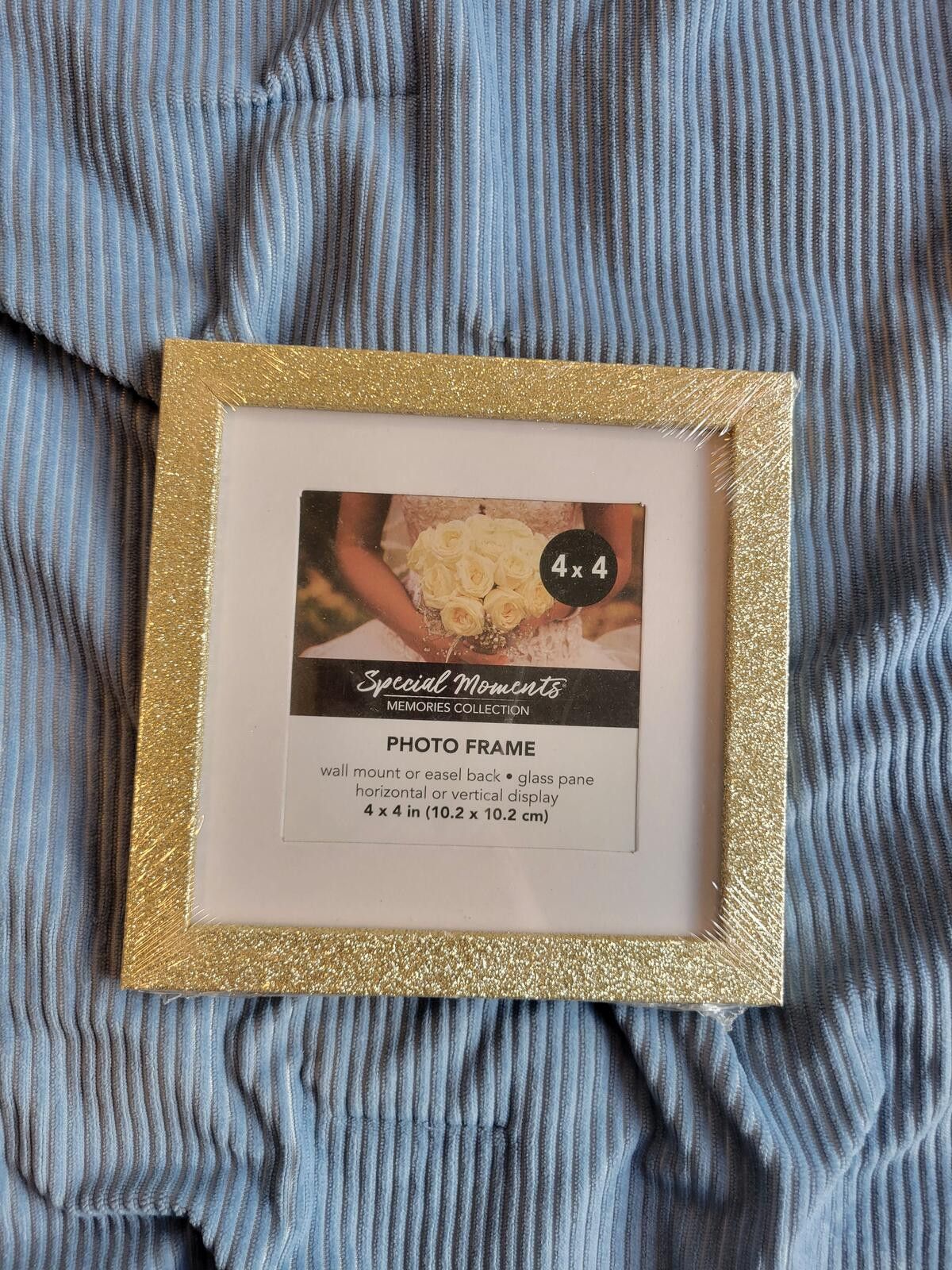 Other Special Moments Gold Glitter 4x4 Photo Frame Size ONE SIZE - 1 Thumbnail