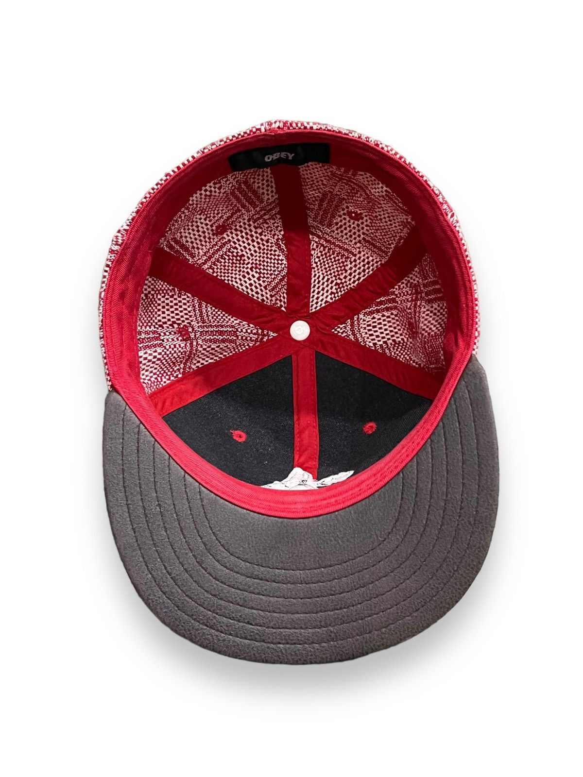 Obey Vintage Obey x New Era Arabic Logo Woven Full Cap Rare Size ONE SIZE - 10 Thumbnail