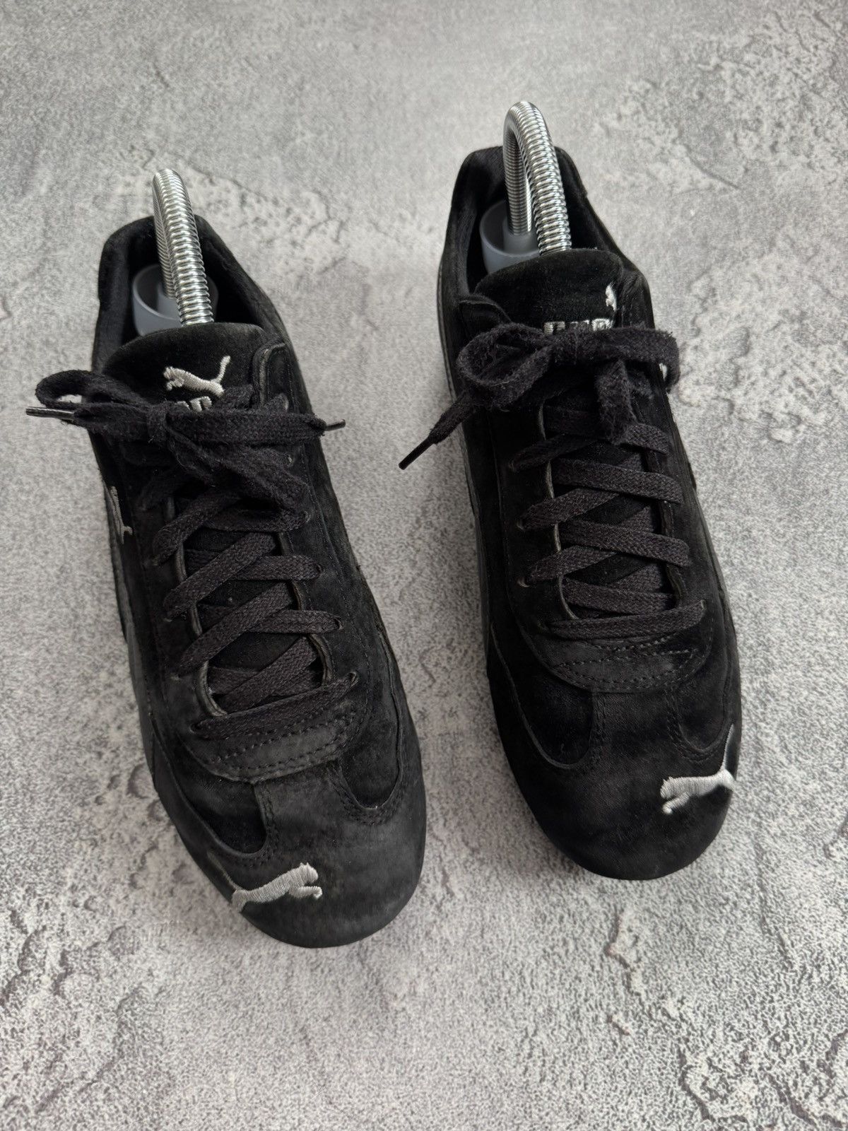 Puma Puma SpeedCat US8/EUR41 black suede low top sneakers shoes Size US 8 / EU 41 - 16 Thumbnail
