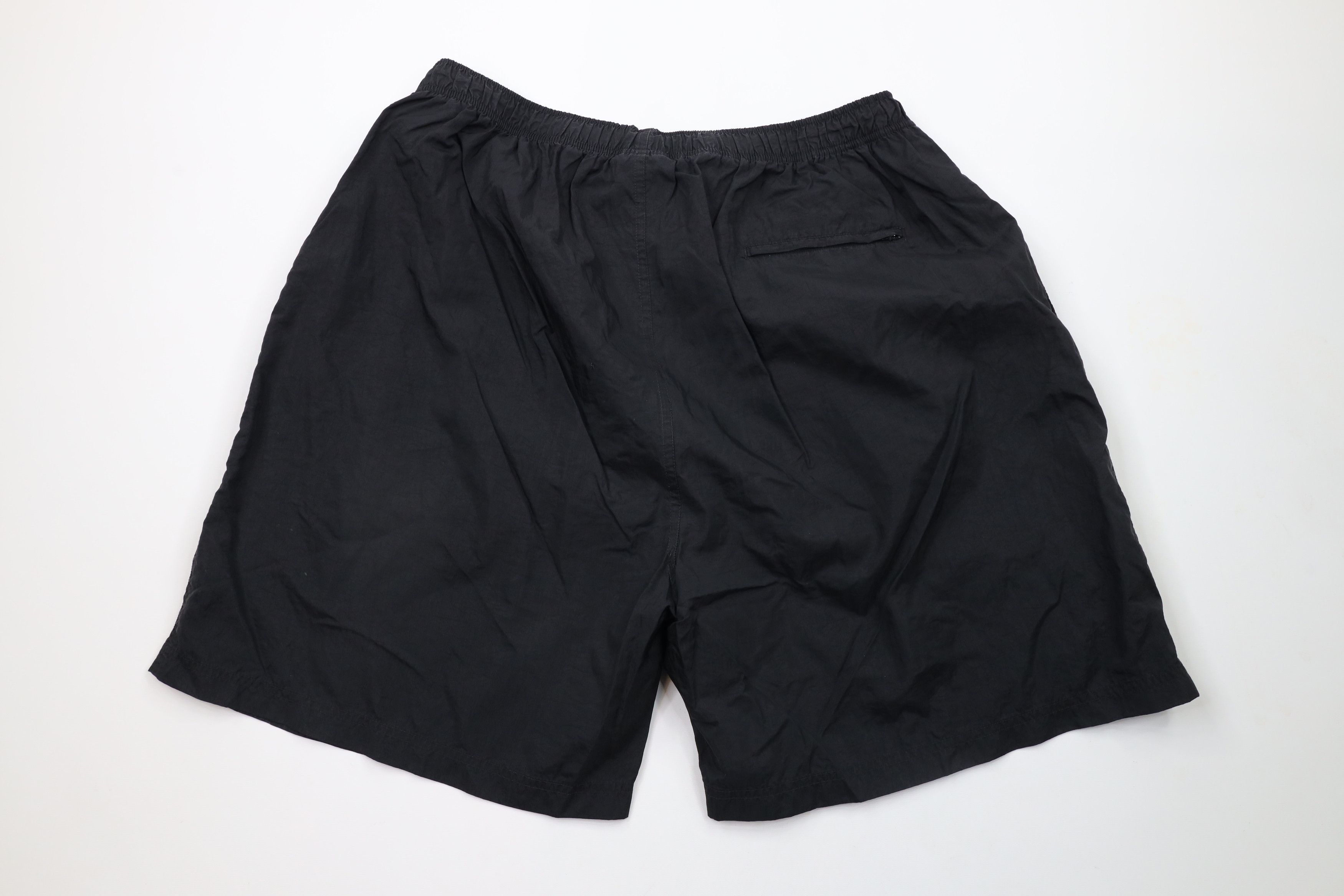Reebok × Vintage Vintage 90s Reebok Out Lined Above Knee Shorts Baggies Black Size US 38 / EU 54 - 8 Thumbnail