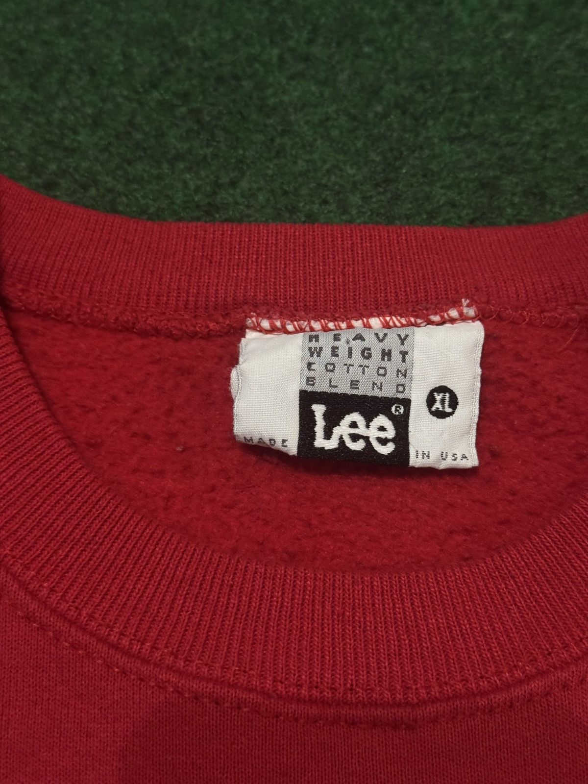 Lee × Vintage Vtg 90s Northwestern Wildcats Red Embroidered Retro Crewneck Size US XL / EU 56 / 4 - 3 Thumbnail