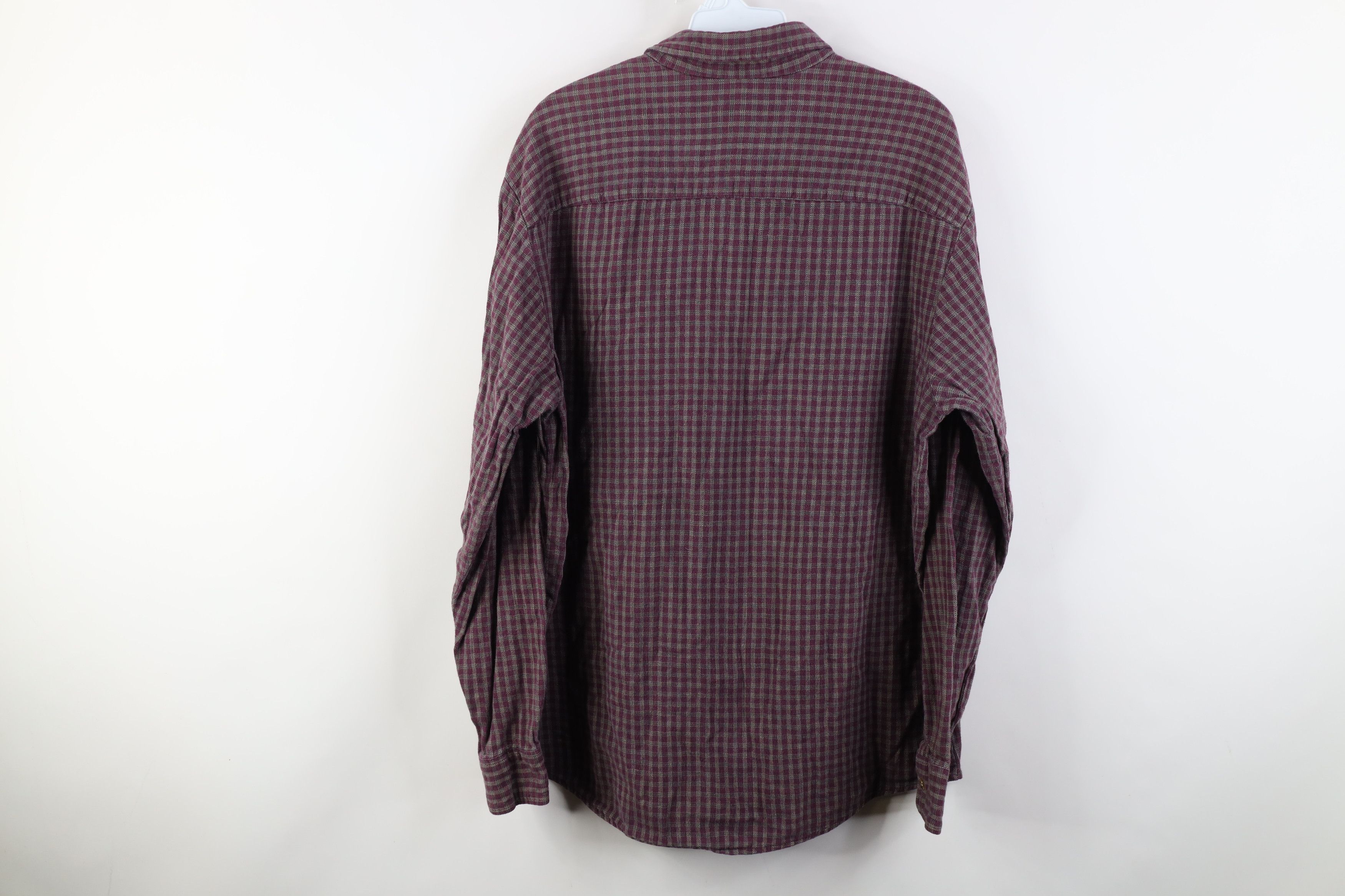 Vintage Vintage 90s Streetwear Collared Button Down Shirt Plaid Size US L / EU 52-54 / 3 - 9 Thumbnail