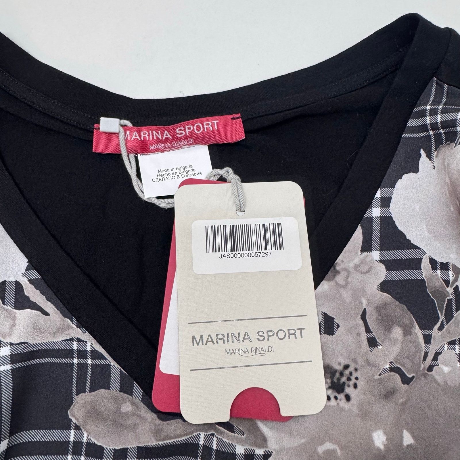 Marina Rinaldi NMarina Rinaldi Mixed Media Floral Blouse Plus Size 20-22 Size 3XL / US 20-22 - 7 Thumbnail