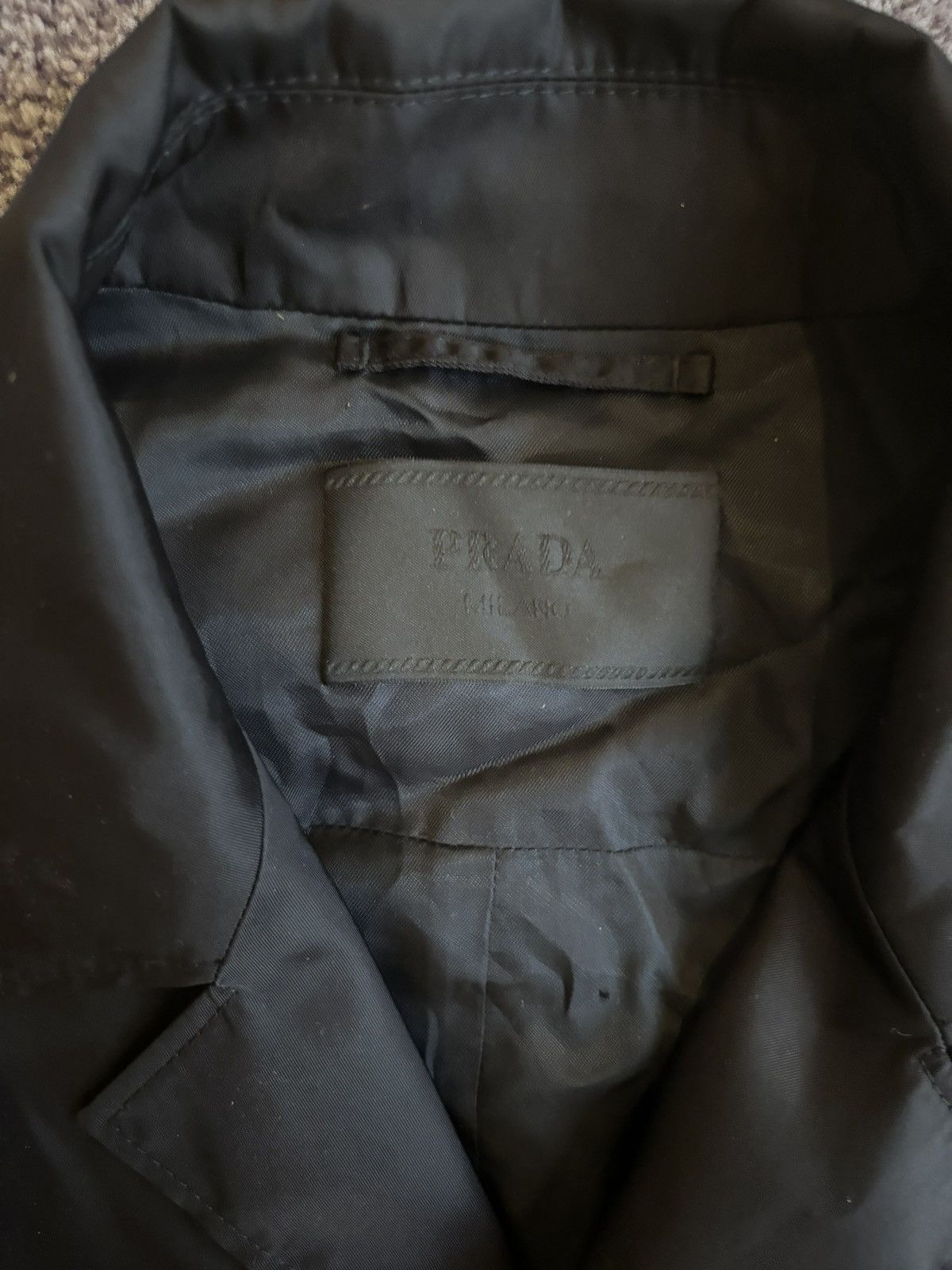 Prada Prada 2019 Enameled Metal Triangle Parka Size US M / EU 48-50 / 2 - 5 Thumbnail