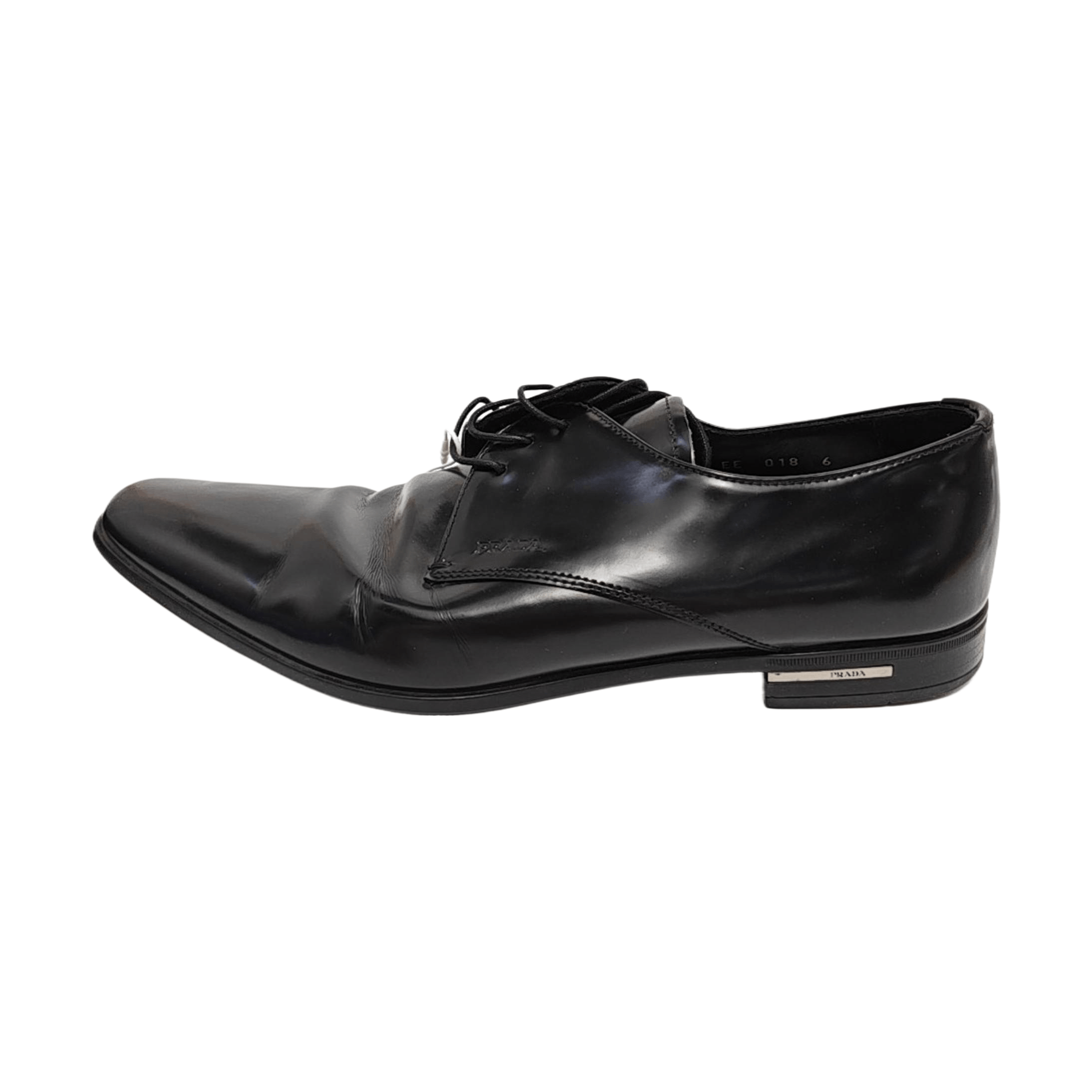 Prada Prada Leather Low Top Business Shoes 6 Size US 6.5 / EU 39-40 - 1 Thumbnail