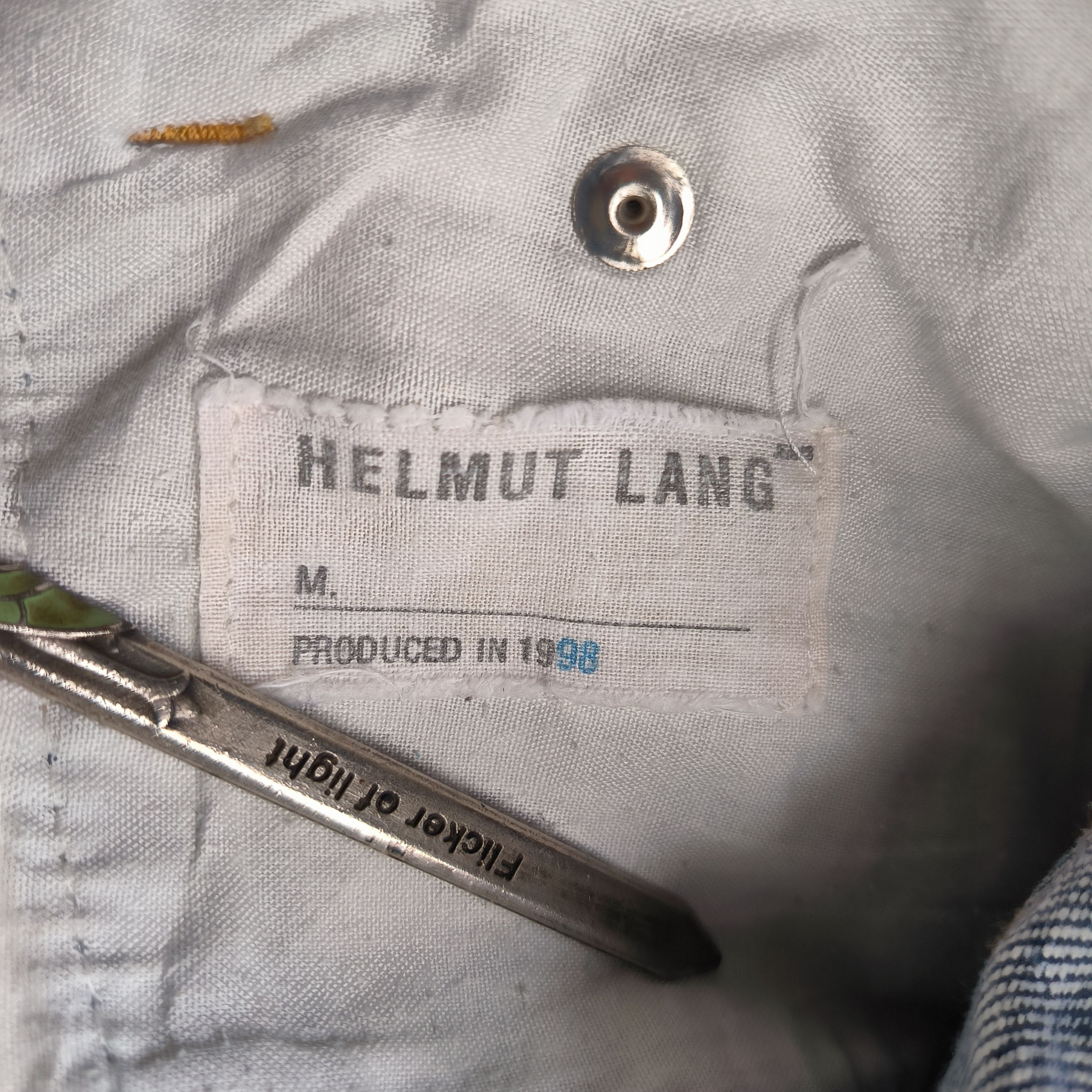 Helmut Lang Vintage 1990s Helmut Lang Denim Jeans Size US 30 / EU 46 - 4 Thumbnail